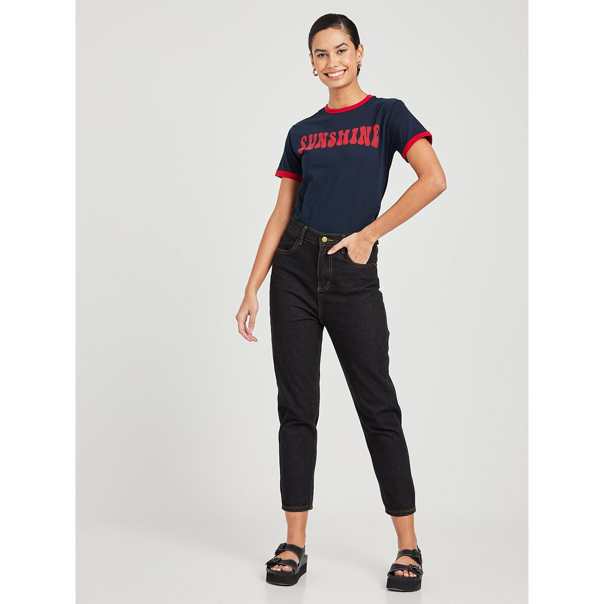 تيشيرت باكمام قصيرة من ستايلي-women-clothing-tshirts-image-2