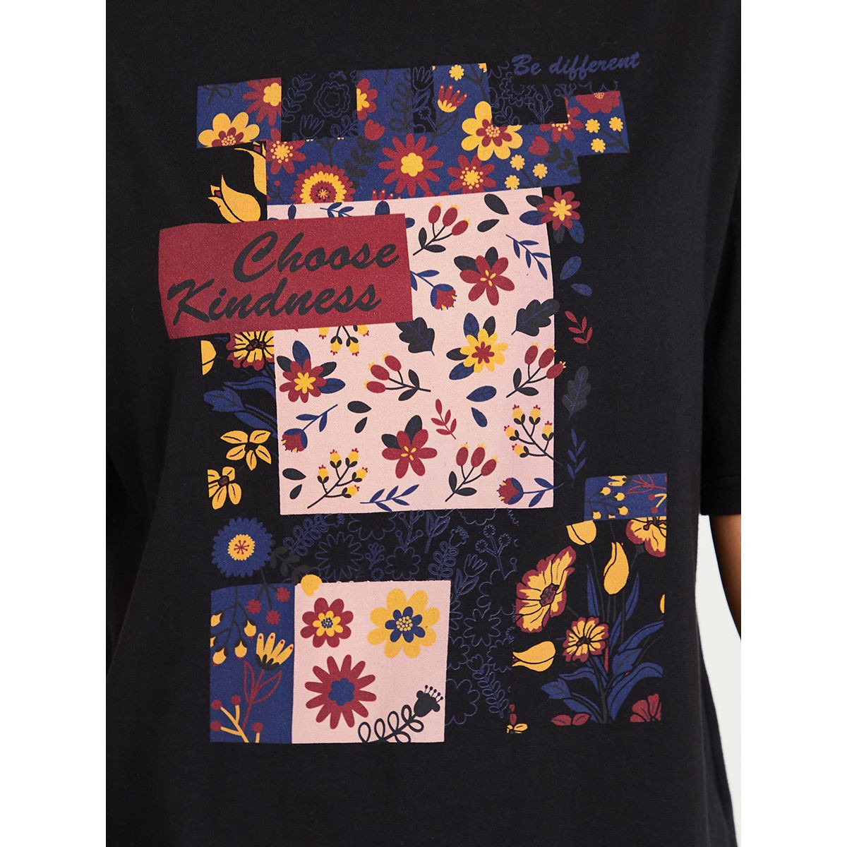 تيشيرت مطبع بزهور من ستايلي-women-clothing-tshirts-image-4