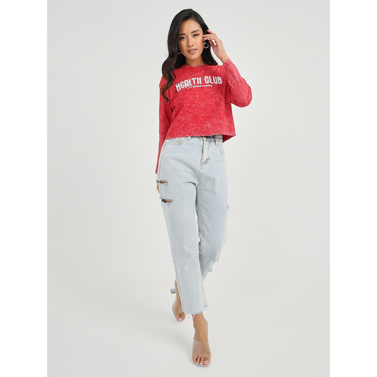 تيشيرت قصير كاجوال من ستايلي-women-clothing-tshirts-image-4