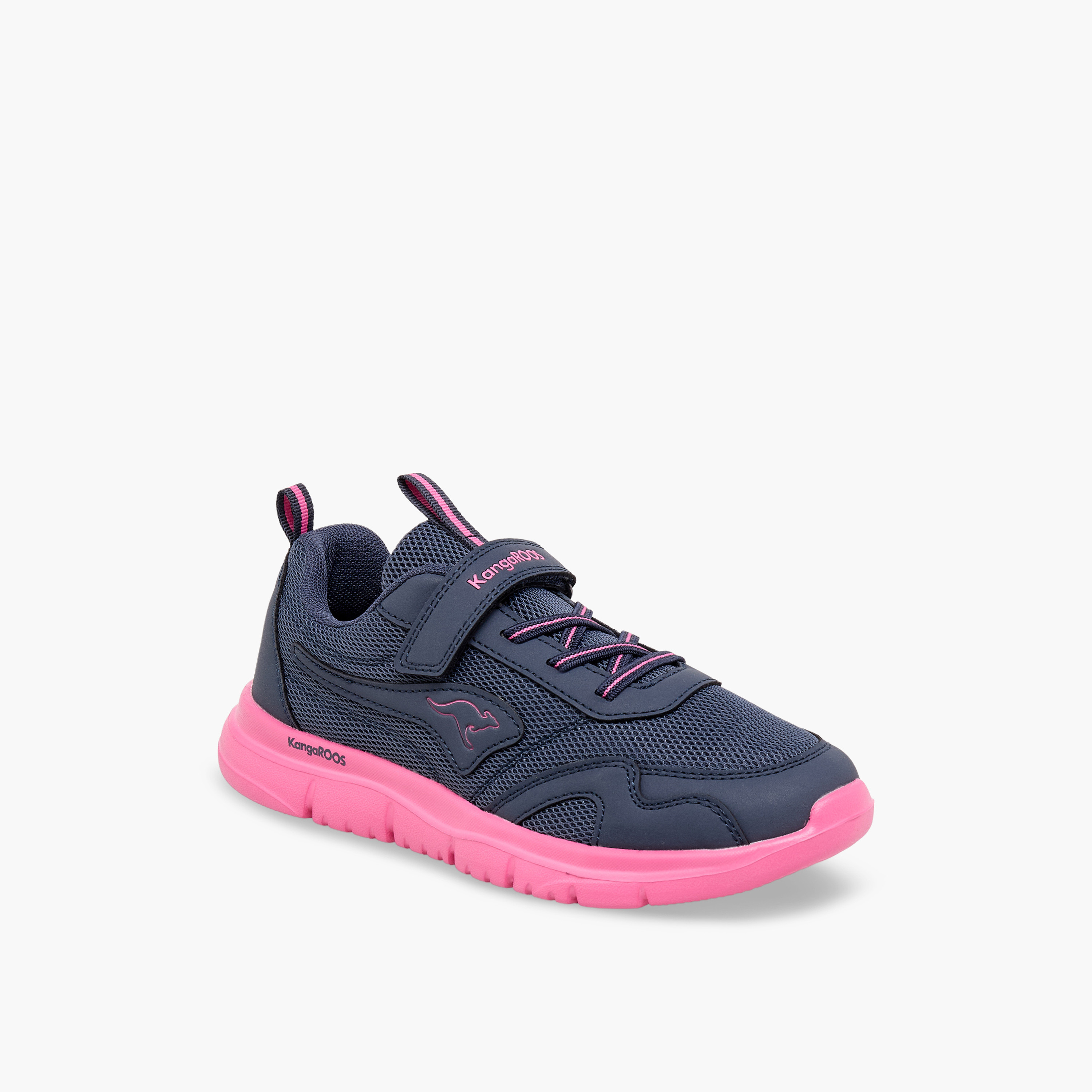 KangaROOS Girls Hook & Loop Sports Shoes-girls-shoes-sneakers-image-2