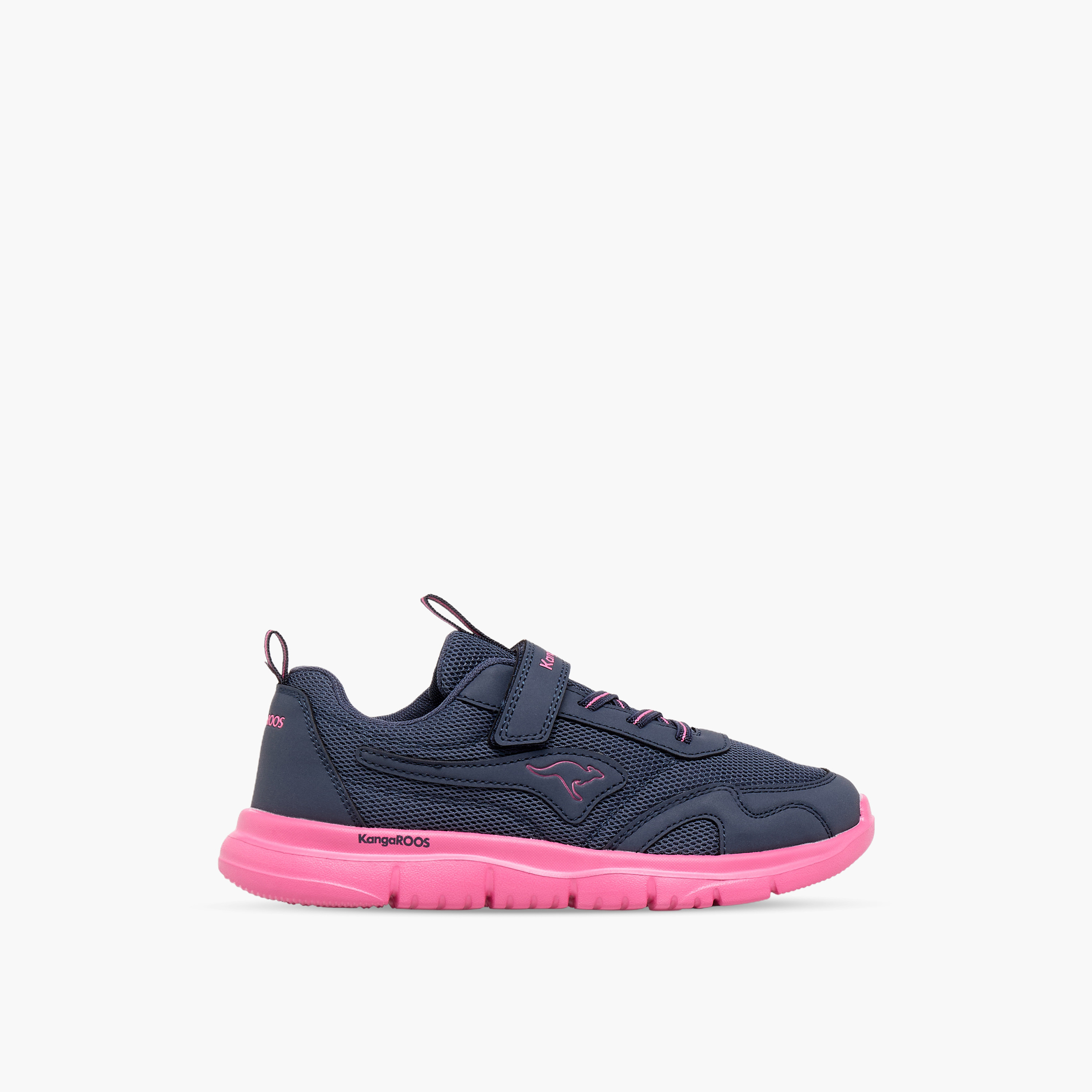 KangaROOS Girls Hook & Loop Sports Shoes-girls-shoes-sneakers-image-3