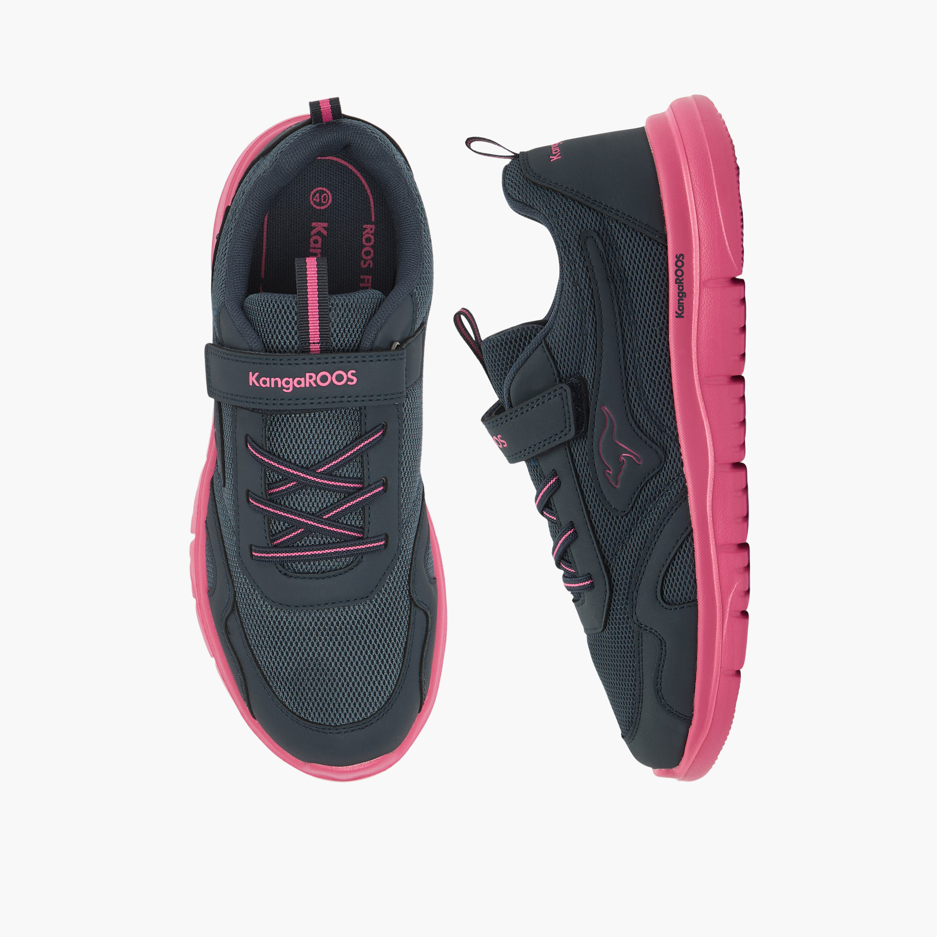 حذاء رياضي بشريط إغلاق لاصق للنساء من كانجاروس-women-shoes-sports-image-1