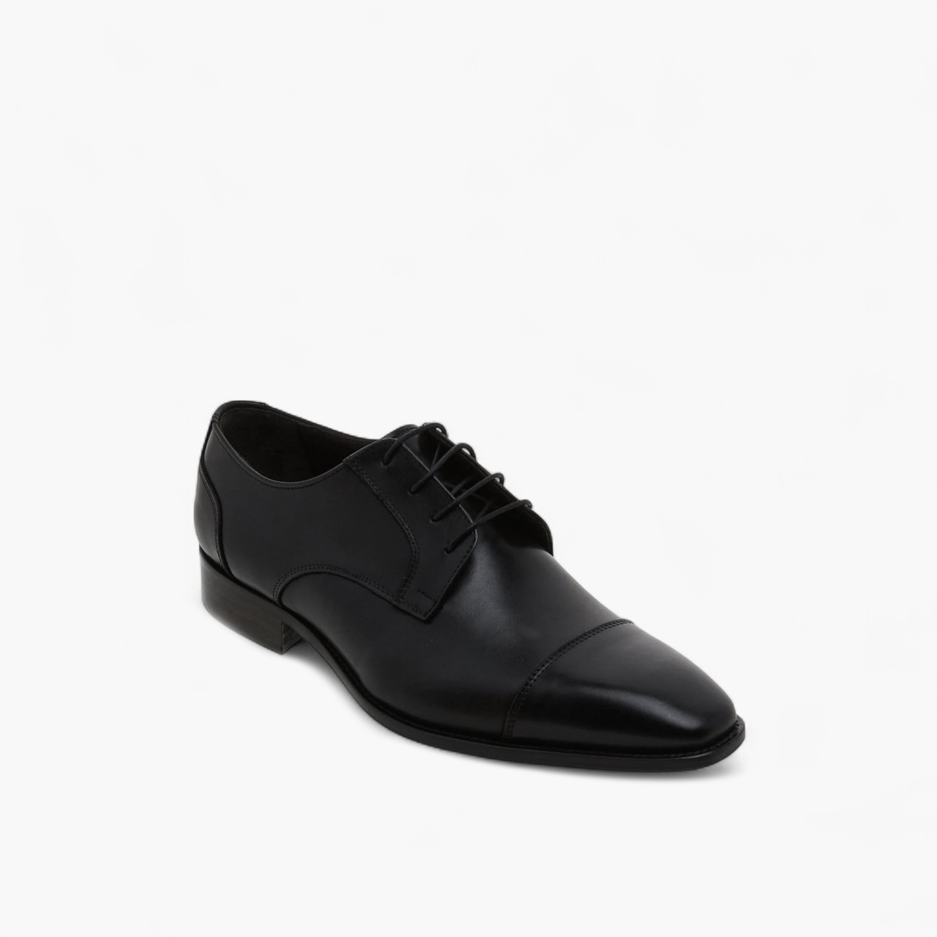 Duchini Men Lace-Up Leather Derby Shoes-men-shoes-formalshoes-image-2