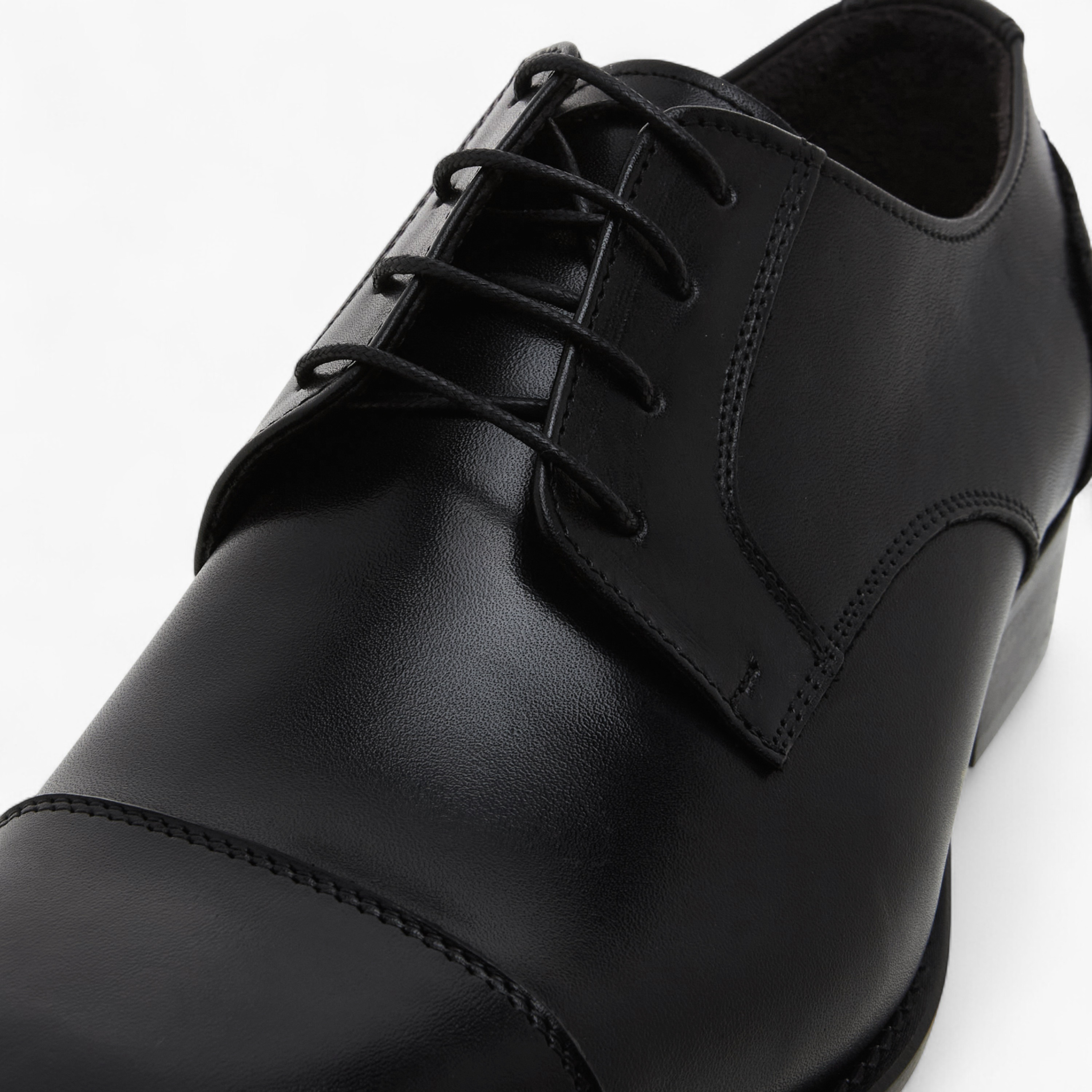 Duchini Men Lace-Up Leather Derby Shoes-men-shoes-formalshoes-image-4