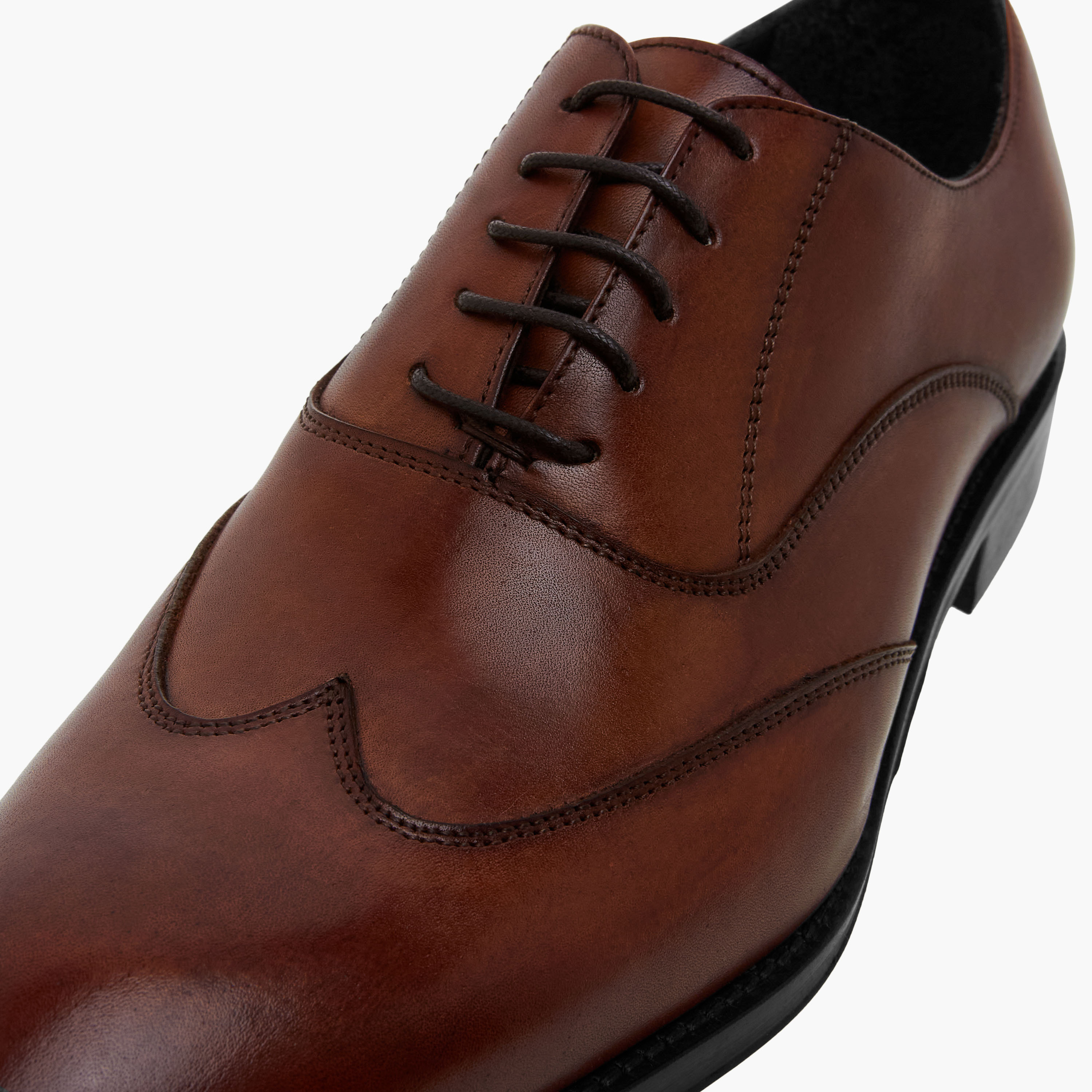 Duchini Men Lace-Up Leather Derby Shoes-men-shoes-formalshoes-image-4