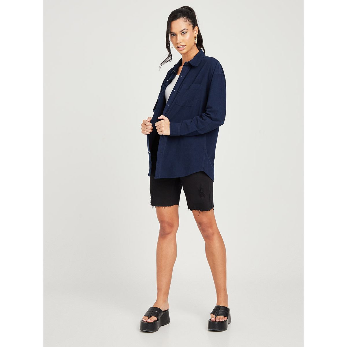 قميص باكمام طويلة من ستايلي-women-clothing-shirtsandblouses-blouses-image-2