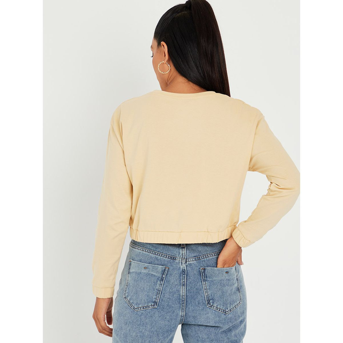 تيشيرت قصير باكمام طويلة-women-clothing-tshirts-image-4