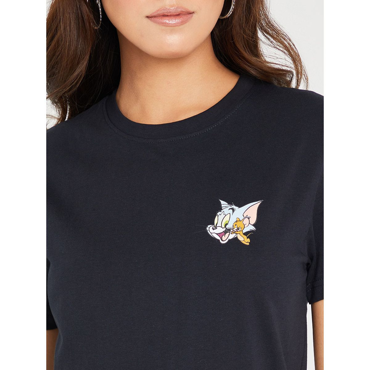 تيشيرت بقصة عادية واكمام قصيرة-women-clothing-tshirts-image-3