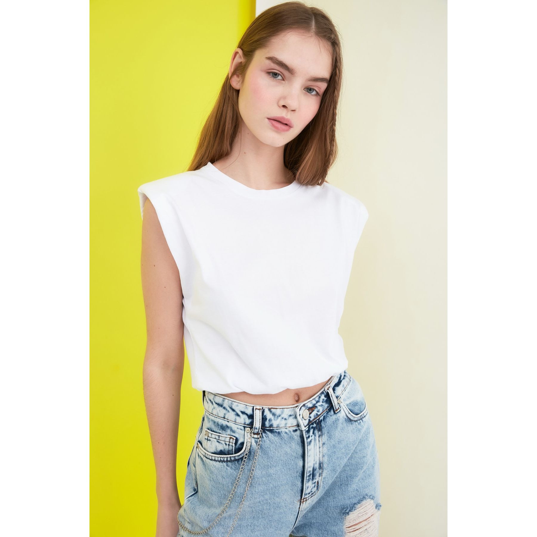 تيشيرت بلا أكمام-women-clothing-tshirts-image-1