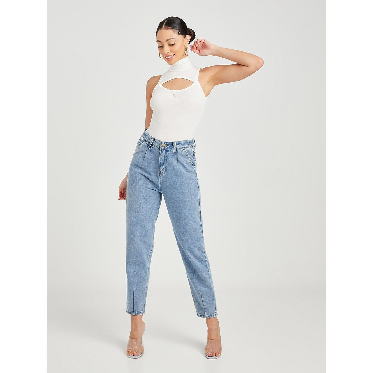 بلوزة بلا اكمام من ستايلي-women-clothing-shirtsandblouses-blouses-image-2