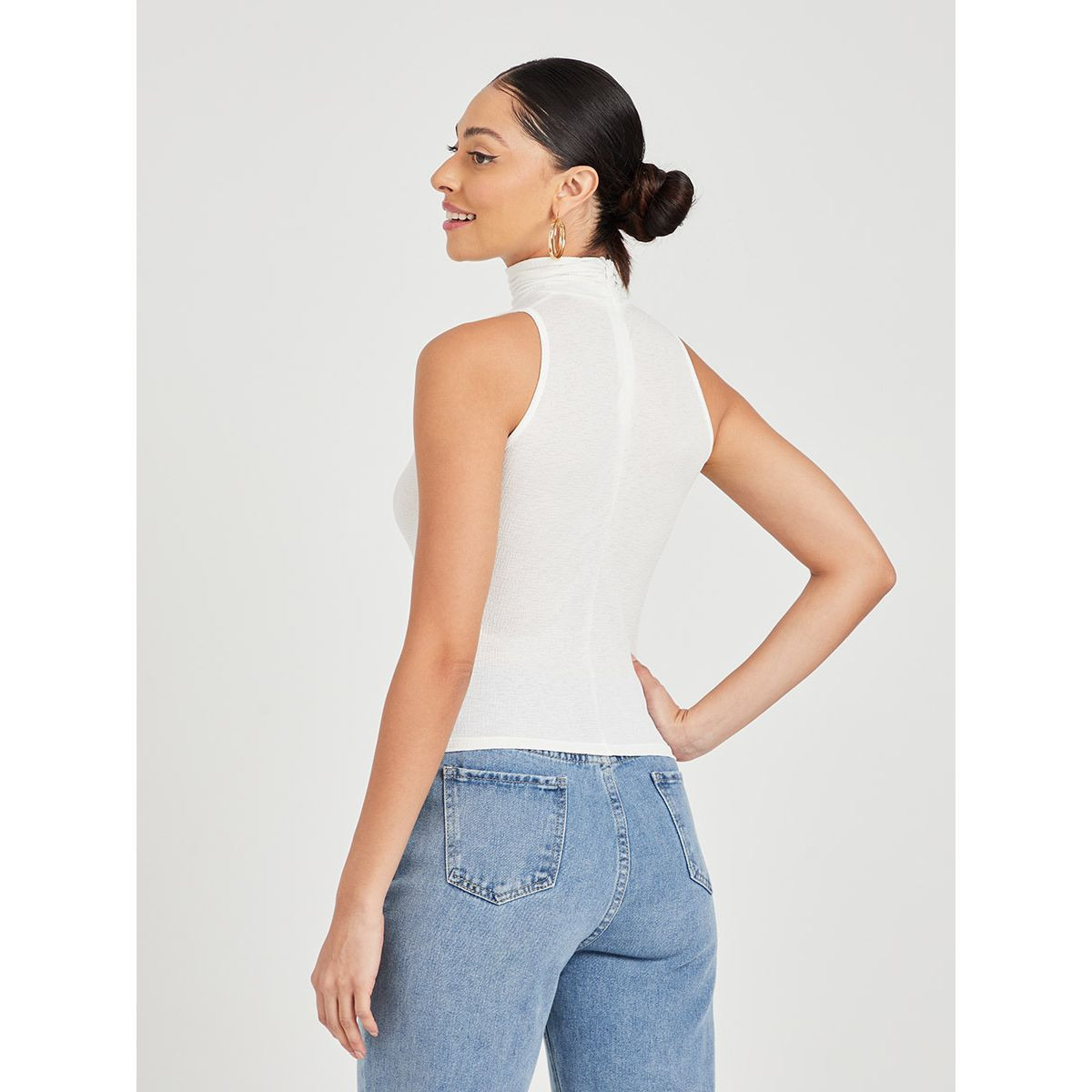 بلوزة بلا اكمام من ستايلي-women-clothing-shirtsandblouses-blouses-image-5
