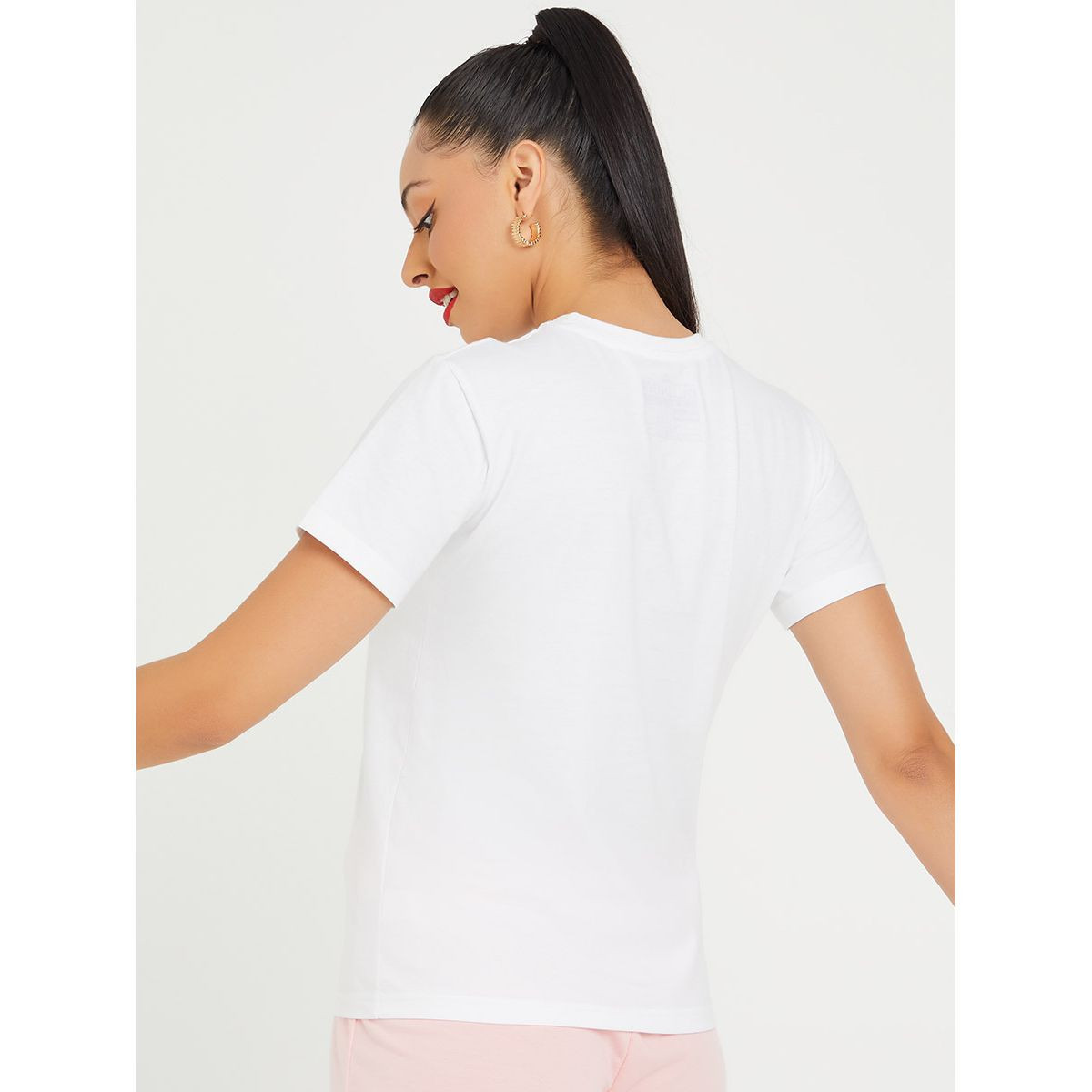 تيشيرت بقصة عادية واكمام قصيرة-women-clothing-tshirts-image-5