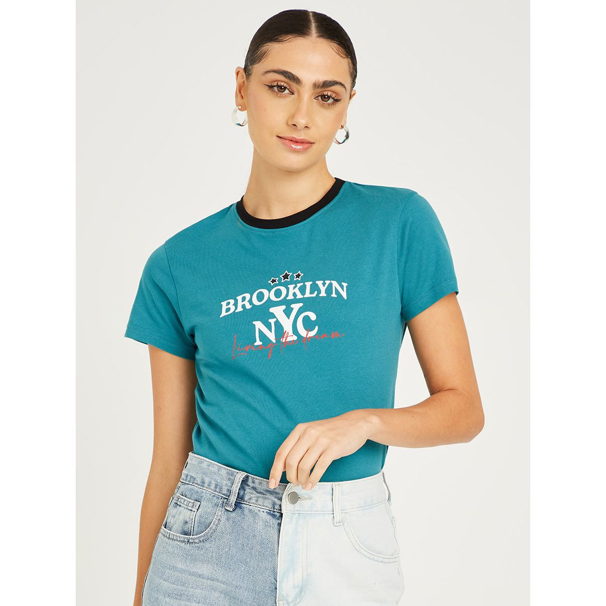 تيشيرت باكمام قصيرة-women-clothing-tshirts-image-1