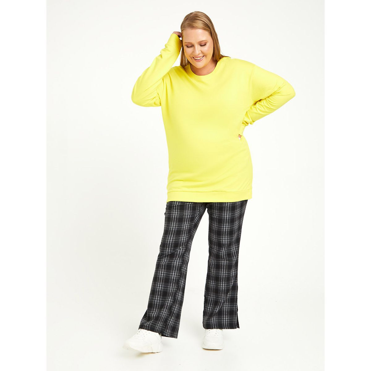 سويت شيرت طويل بقصة واسعة من ستايلي-women-winterwear-hoodiesandsweatshirts-hoodies-image-3