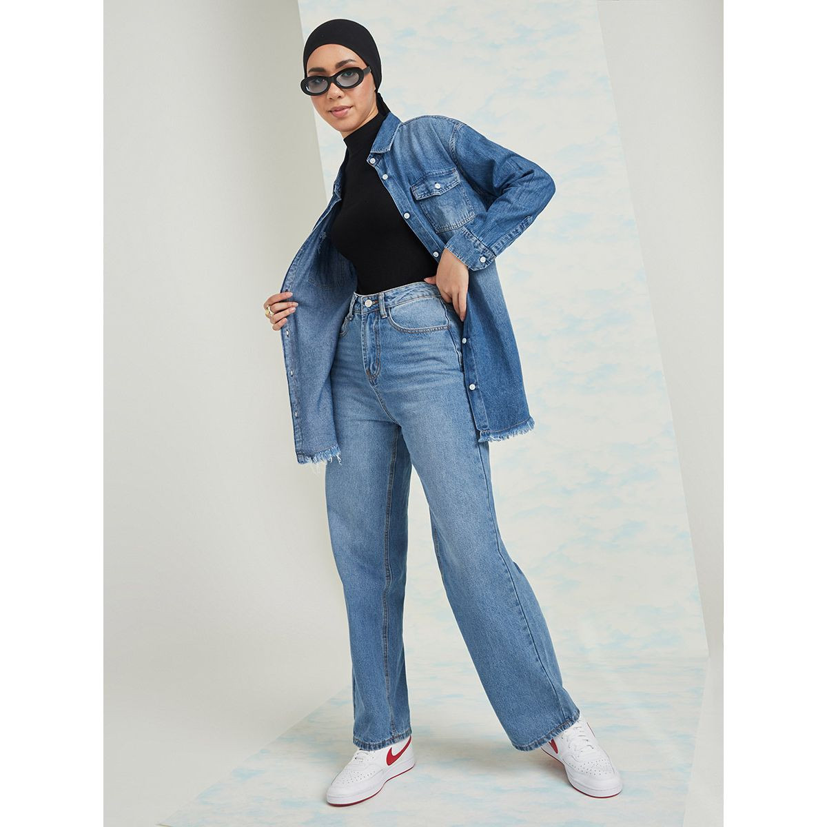 بلوزة دنيم باكمام طويلة-women-clothing-shirtsandblouses-blouses-image-3