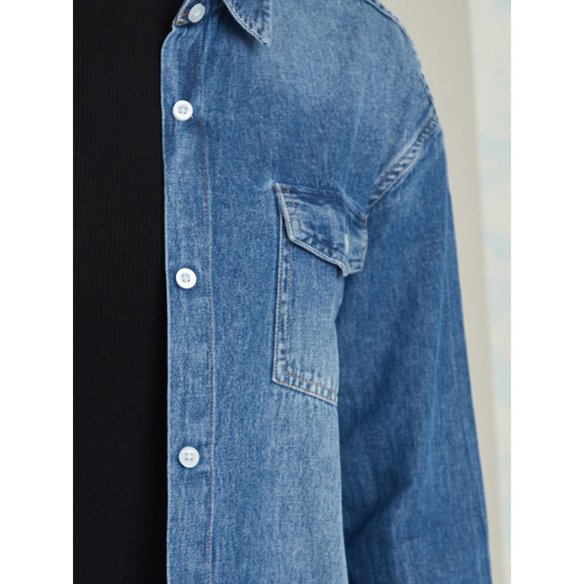 بلوزة دنيم باكمام طويلة-women-clothing-shirtsandblouses-blouses-image-5