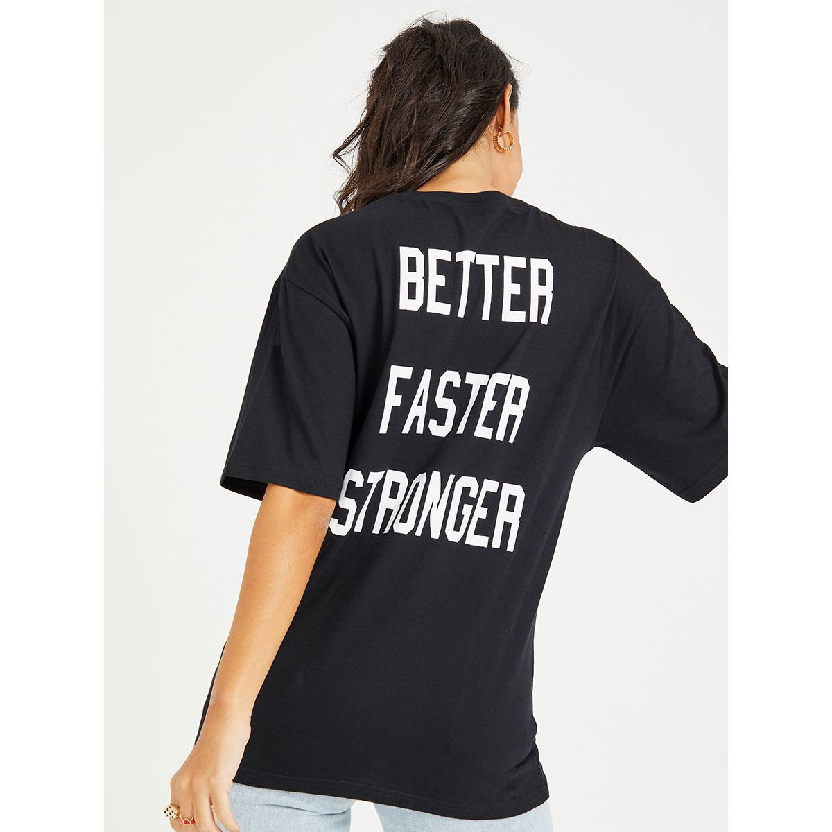 تيشيرت بقصة واسعة واكمام قصيرة-women-clothing-tshirts-image-1