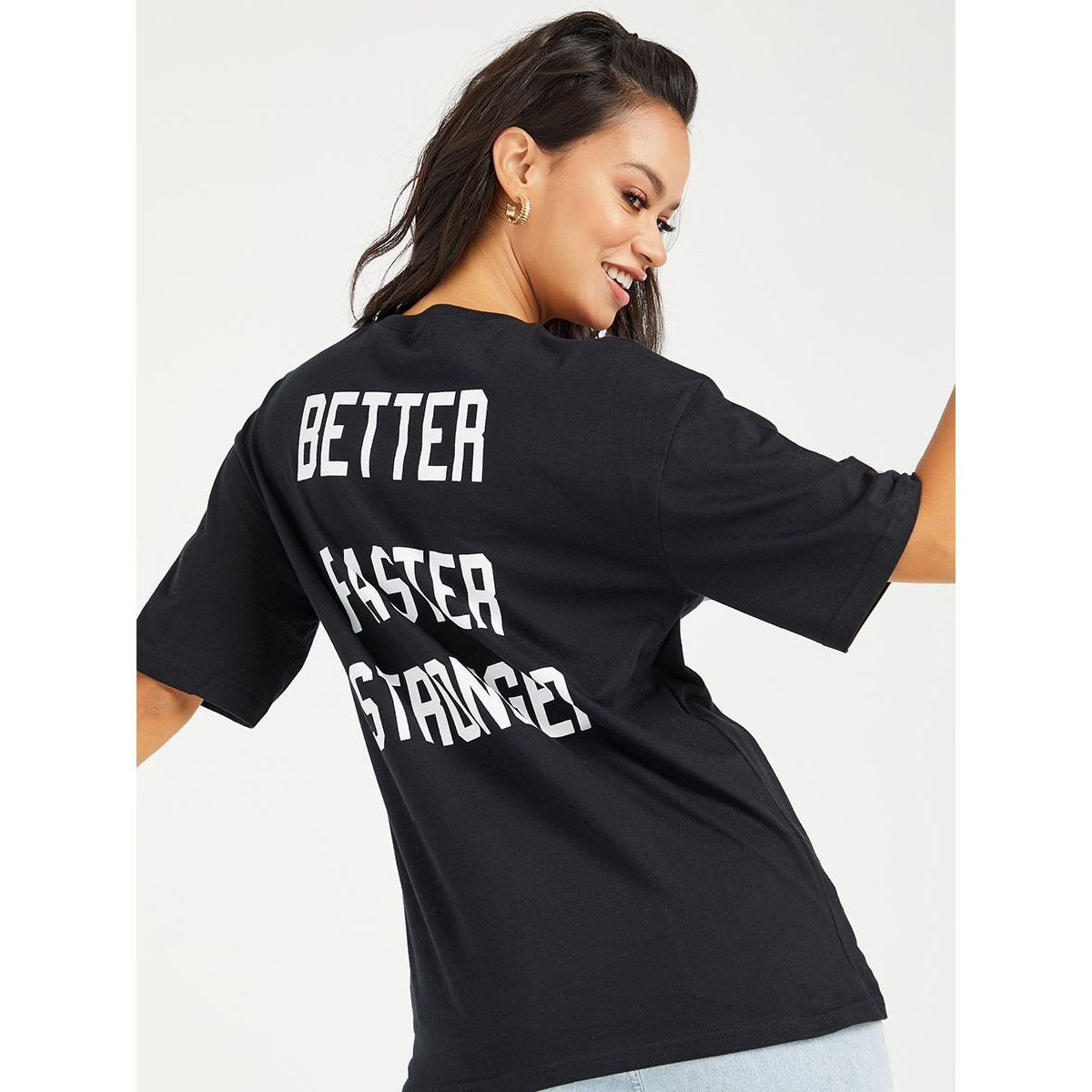 تيشيرت بقصة واسعة واكمام قصيرة-women-clothing-tshirts-image-3