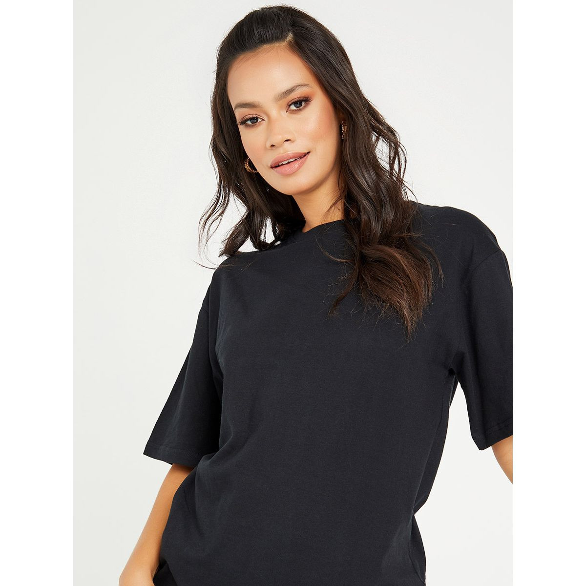 تيشيرت بقصة واسعة واكمام قصيرة-women-clothing-tshirts-image-4