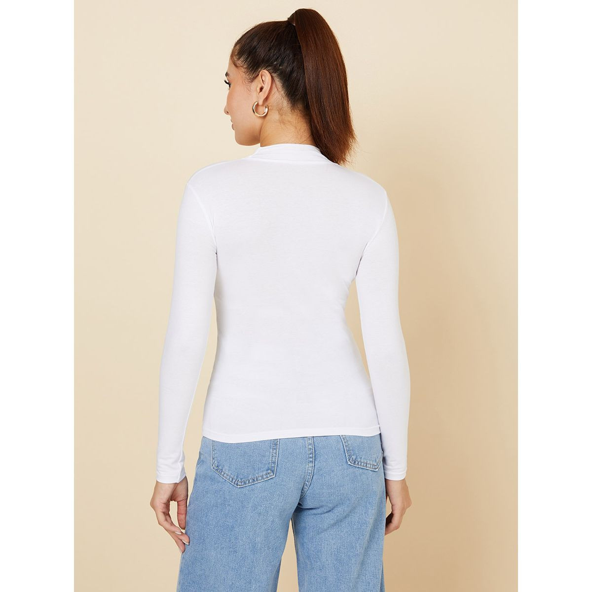 بلوزة بياقة عالية واكمام طويلة-women-clothing-shirtsandblouses-blouses-image-5