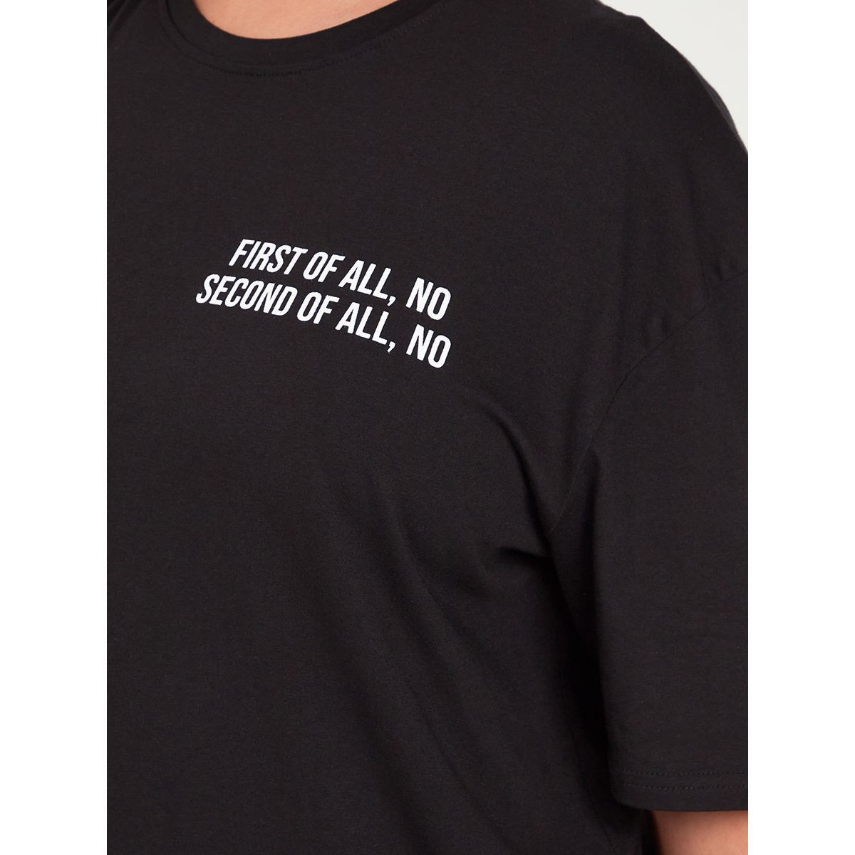 تيشيرت واسع مطبع بكتابة-women-clothing-tshirts-image-3