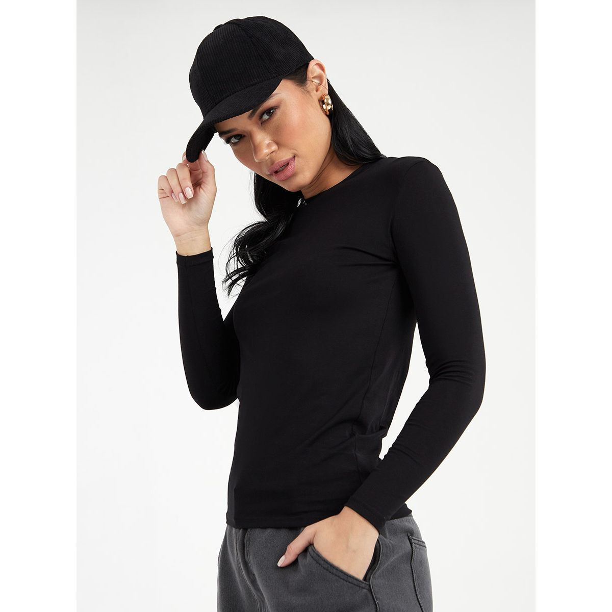 تيشيرت باكمام طويلة من ستايلي-women-clothing-tshirts-image-1