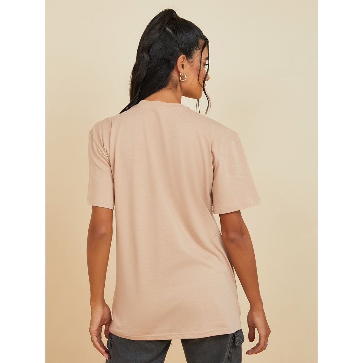 تيشيرت بقصة واسعة واكمام قصيرة من ريد تايب-women-clothing-tshirts-image-4