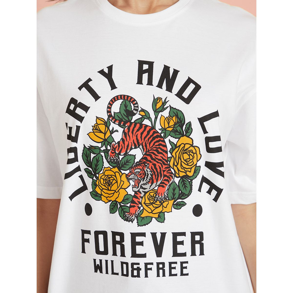 تيشيرت بقصة واسعة واكمام قصيرة من ستايلي-women-clothing-tshirts-image-3