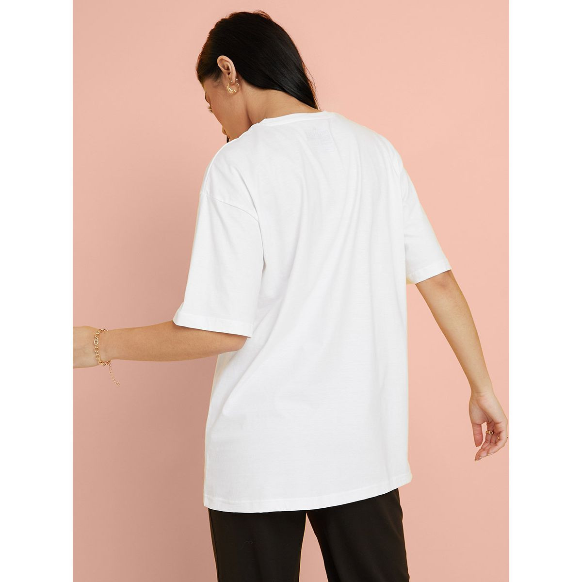تيشيرت بقصة واسعة واكمام قصيرة من ستايلي-women-clothing-tshirts-image-4