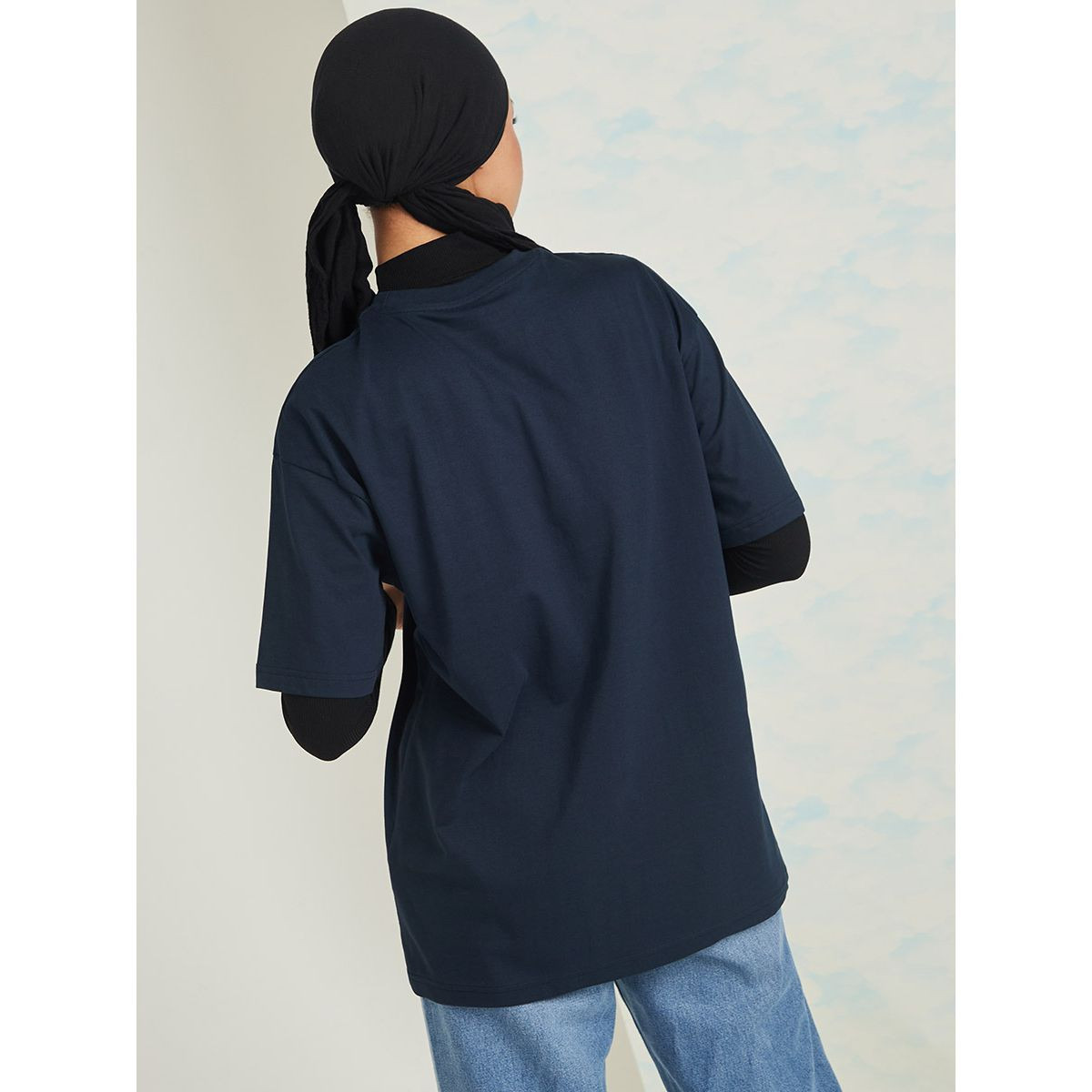 تيشيرت بقصة واسعة واكمام قصيرة من ستايلي-women-clothing-tshirts-image-4