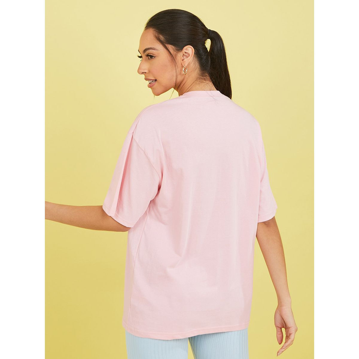 تيشيرت طويل بقصة واسعة من ستايلي-women-clothing-tshirts-image-4