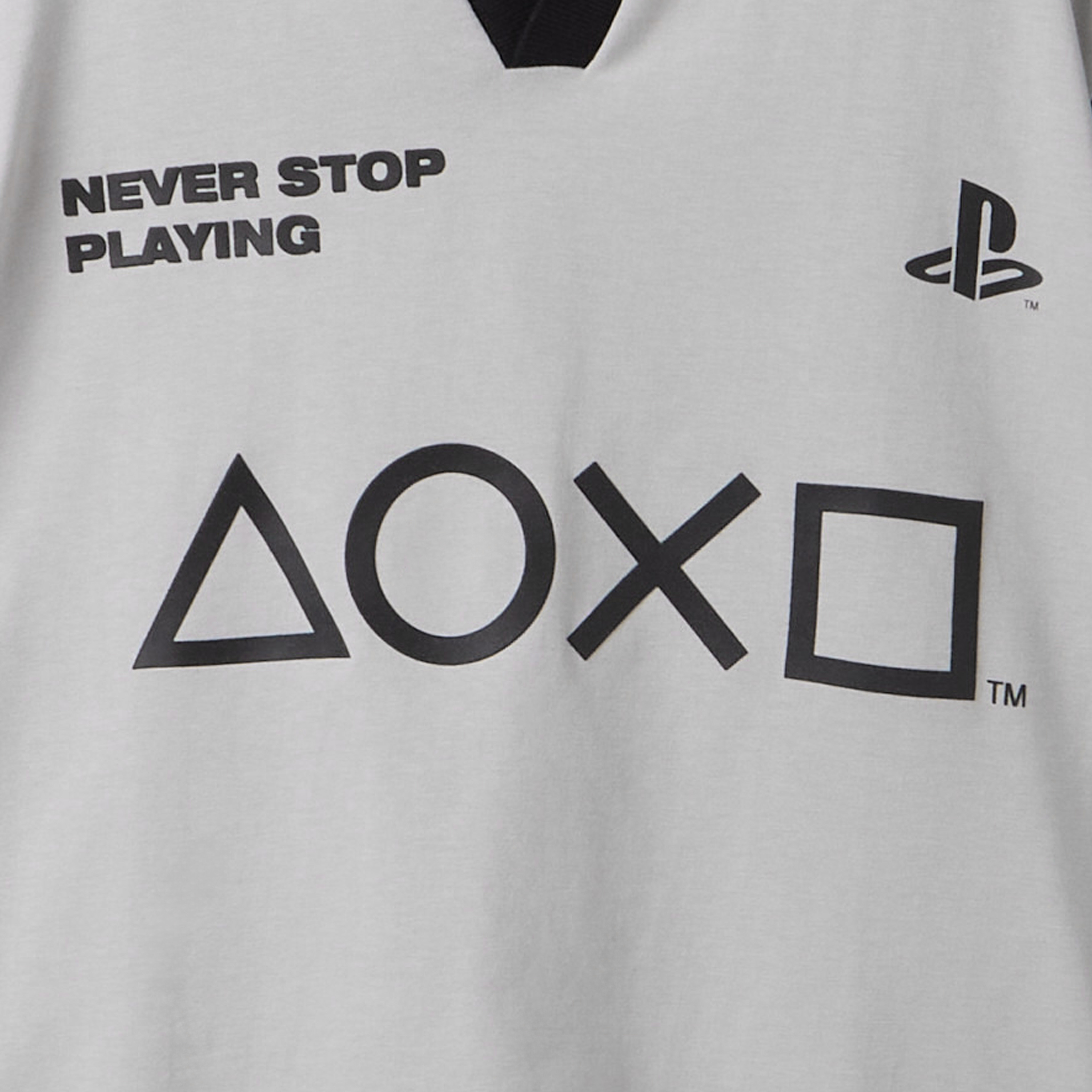 PlayStation Johnny Collar Short Sleeves T-shirt with Logo Print-boys-clothing-tshirtsandpolos-image-5
