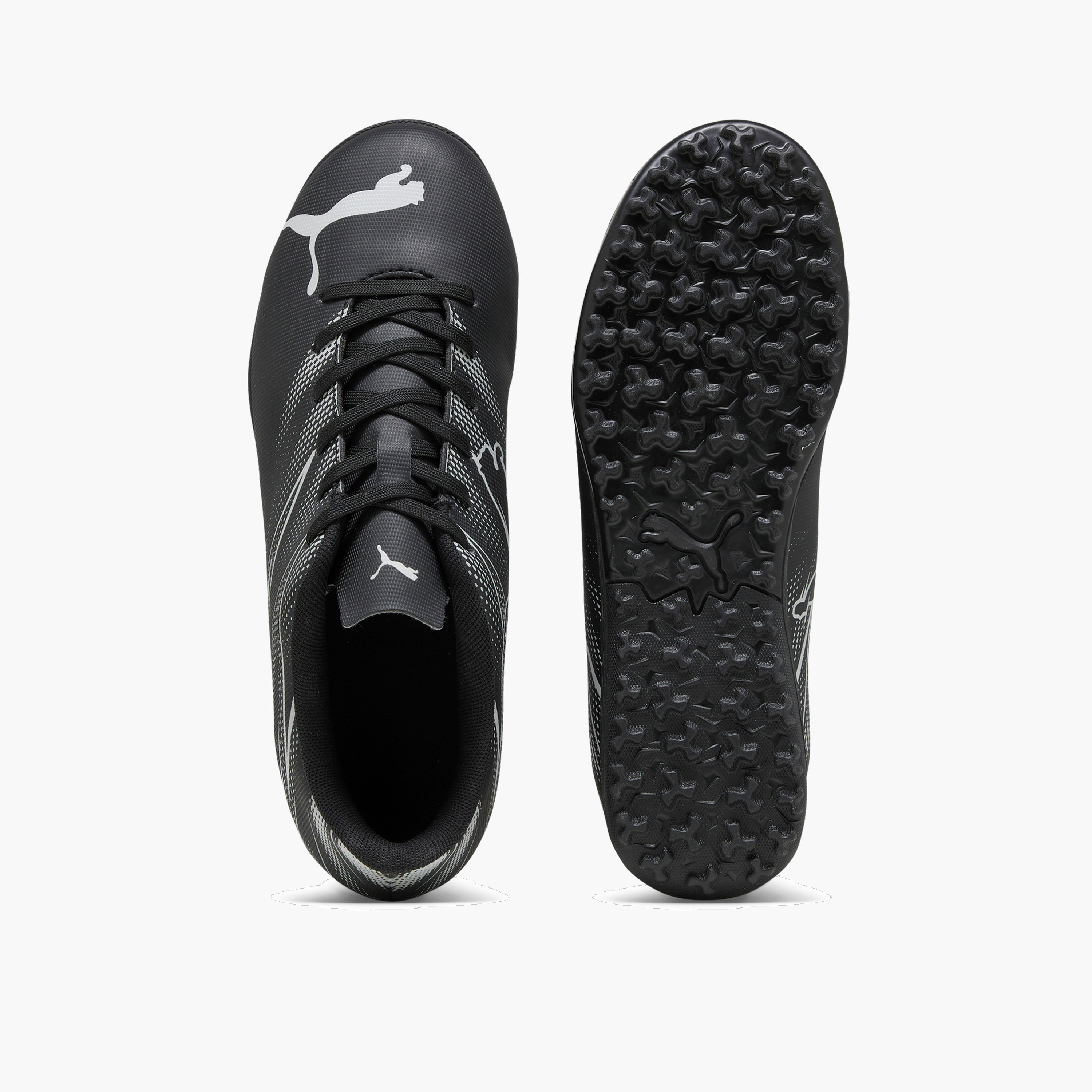 Puma Boys Attacanto Lace-Up Lightweight Football Turf Shoes-sports-boys-shoes-image-4