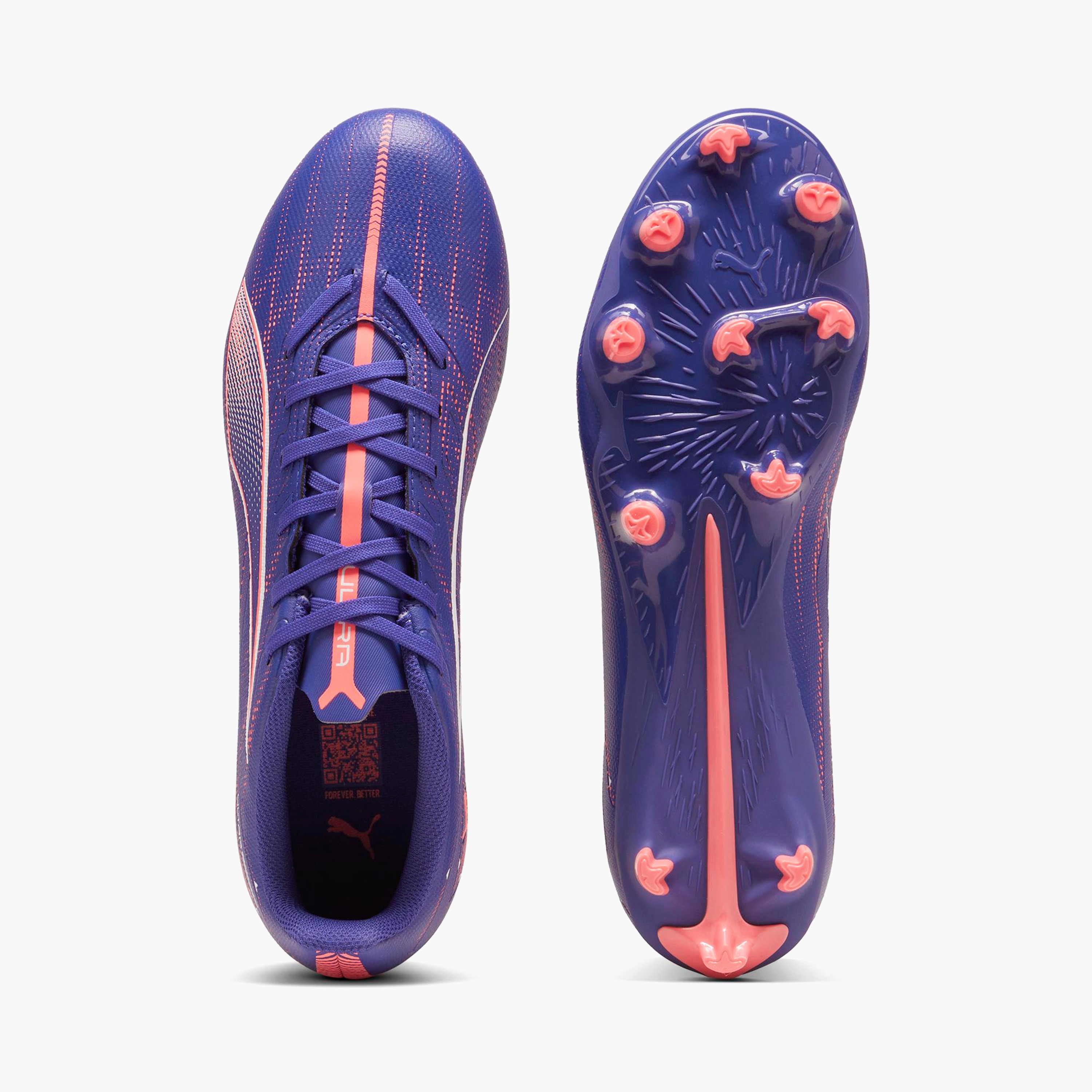 بوما - حذاء كرة قدم رجالي الترا 5 بلاي برباط للأرضيات الصلبة-sports-gear-football-shoes-firmground-image-4
