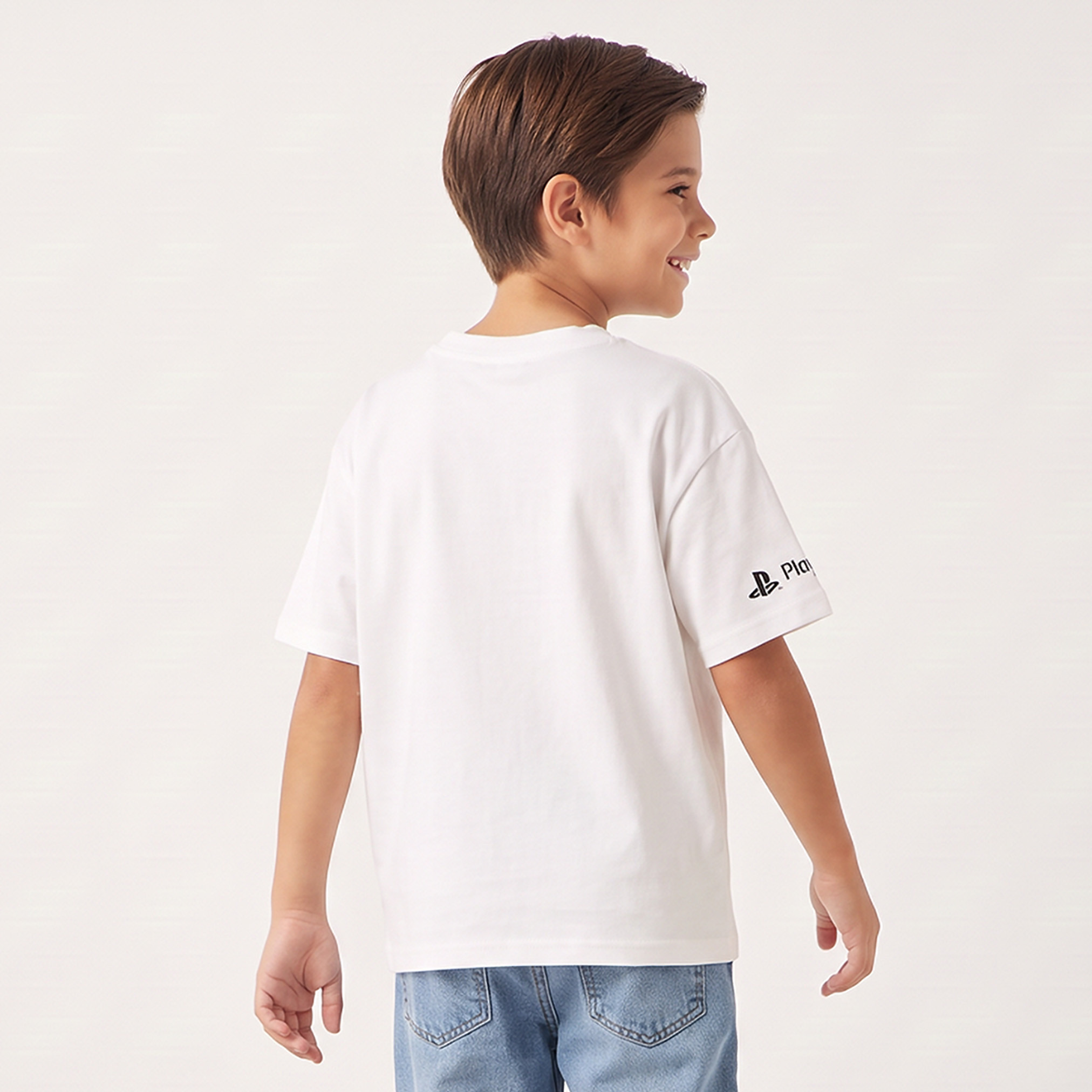 PlayStation Crew Neck Short Sleeves T-shirt with Game Controller Pouch-boys-clothing-tshirtsandpolos-image-3