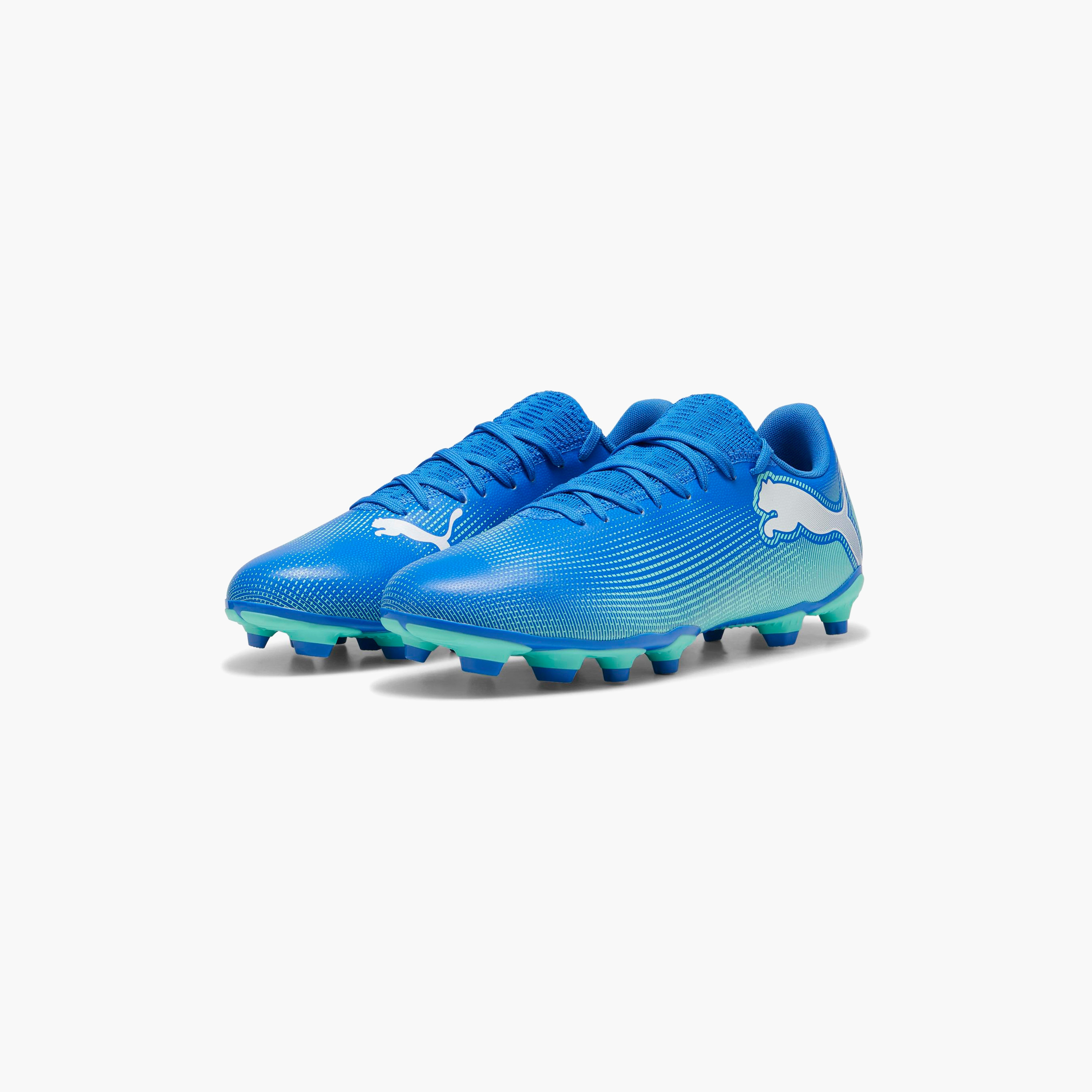 بوما - حذاء كرة قدم فيوتشر 7 بلاي برباط للأرضيات الصلبة للرجال-sports-gear-football-shoes-firmground-image-1