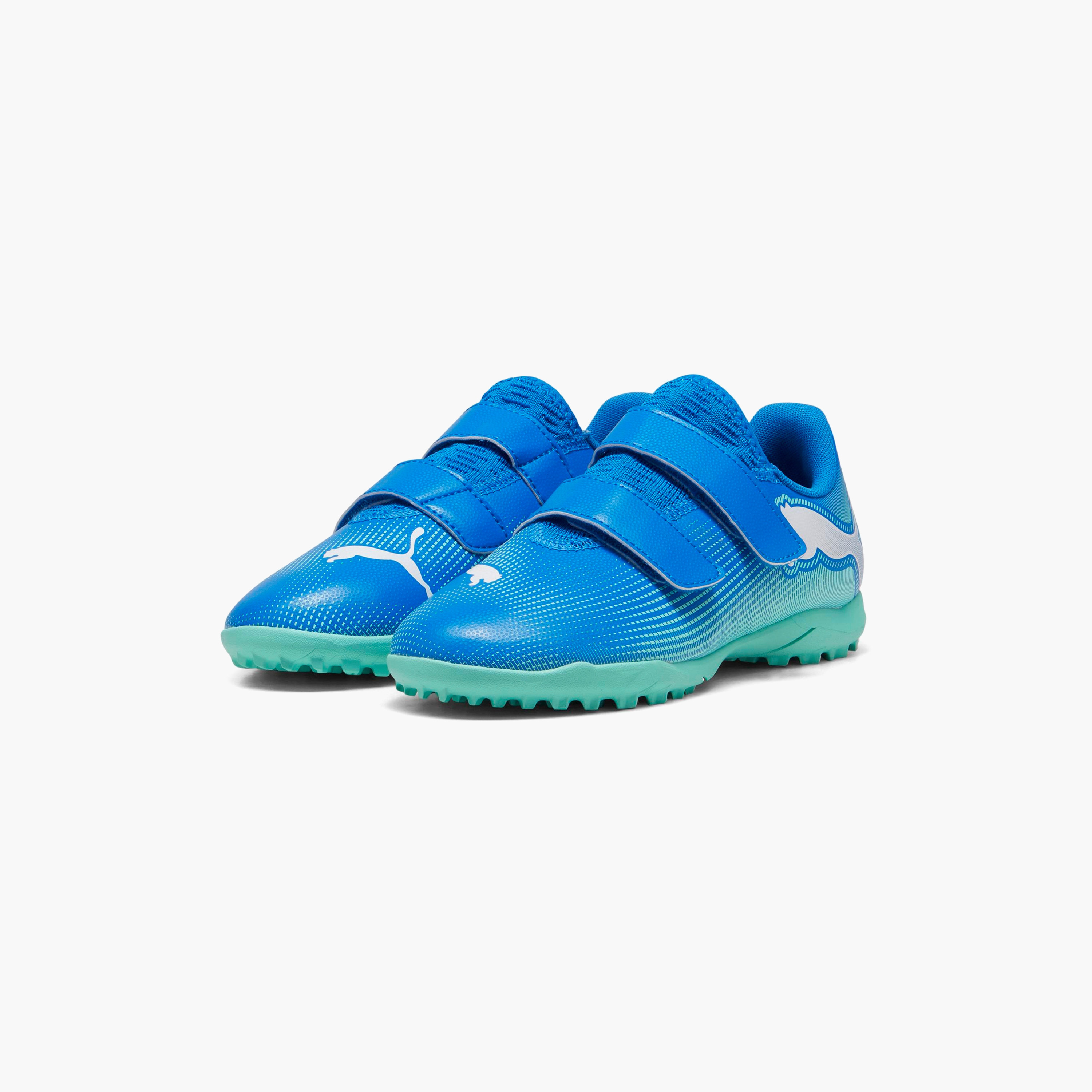 بوما - حذاء كرة قدم فيوتشر 7 بلاي هوك آند لوب للأرضيات العشبية للأولاد-sports-boys-shoes-image-1