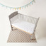 Juniors Quilted Mattress Pad - 130x70 cm-baby-nursery-babybedding-image-1