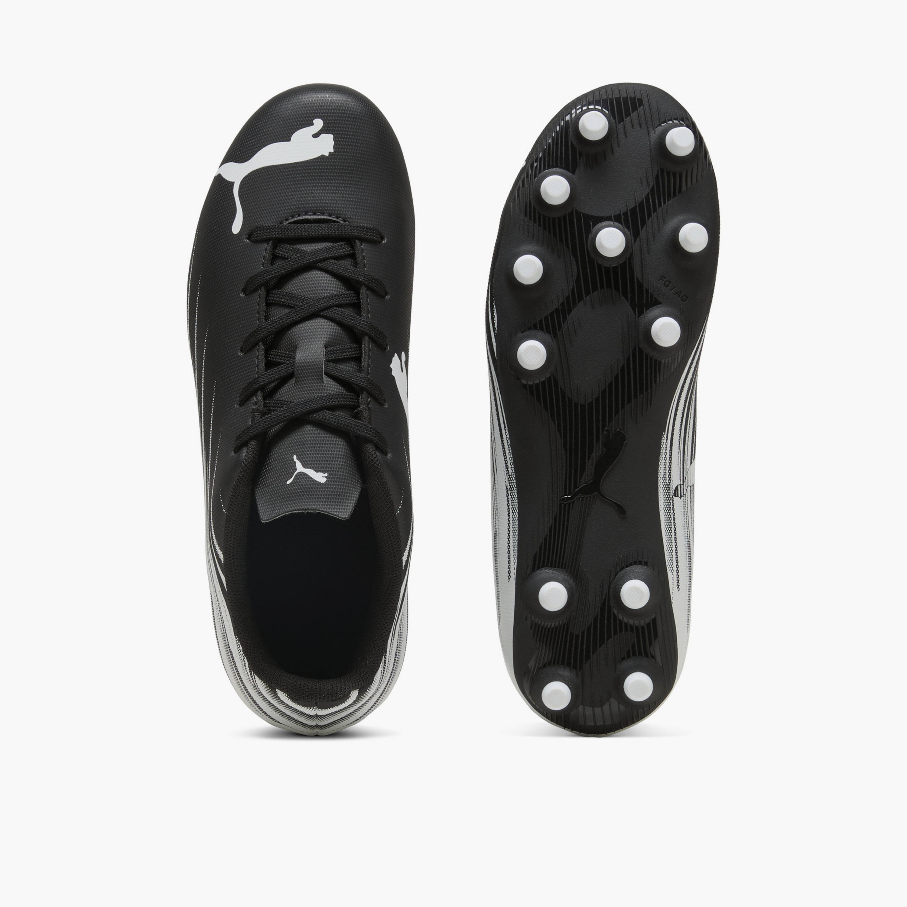 حذاء كرة قدم برباط إغلاق أتاكانتو تو إف جي/إيه جي للأولاد من بوما-sports-gear-football-shoes-firmground-image-4