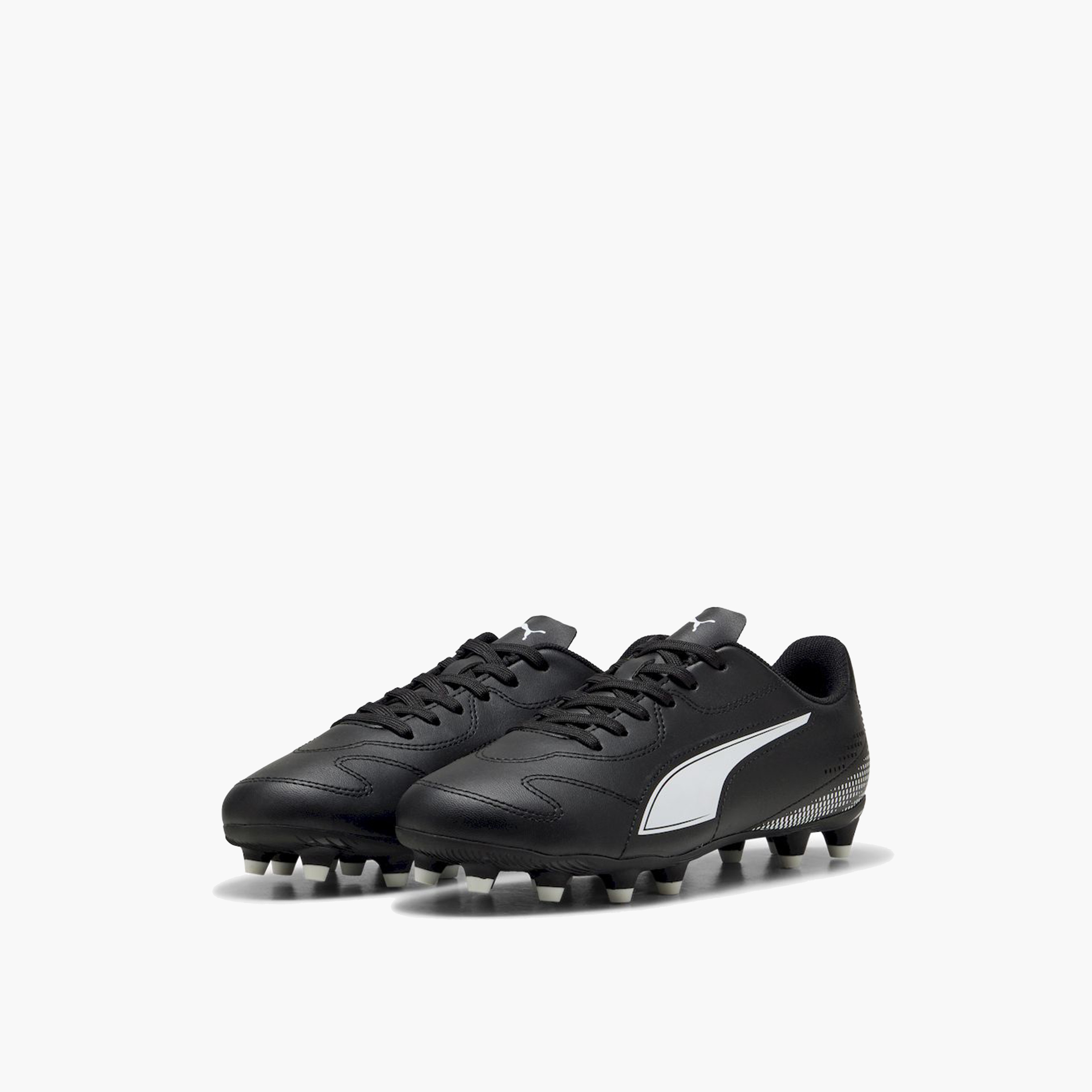 Puma Boys Vitoria Ii Fg Ag Jr Lace-Up Lightweight Football Firm Ground Shoes-sports-gear-football-shoes-firmground-image-1