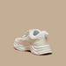 Little Missy Textured Sneakers with Hook and Loop Closure-Girl%27s Sneakers-thumbnailMobile-1