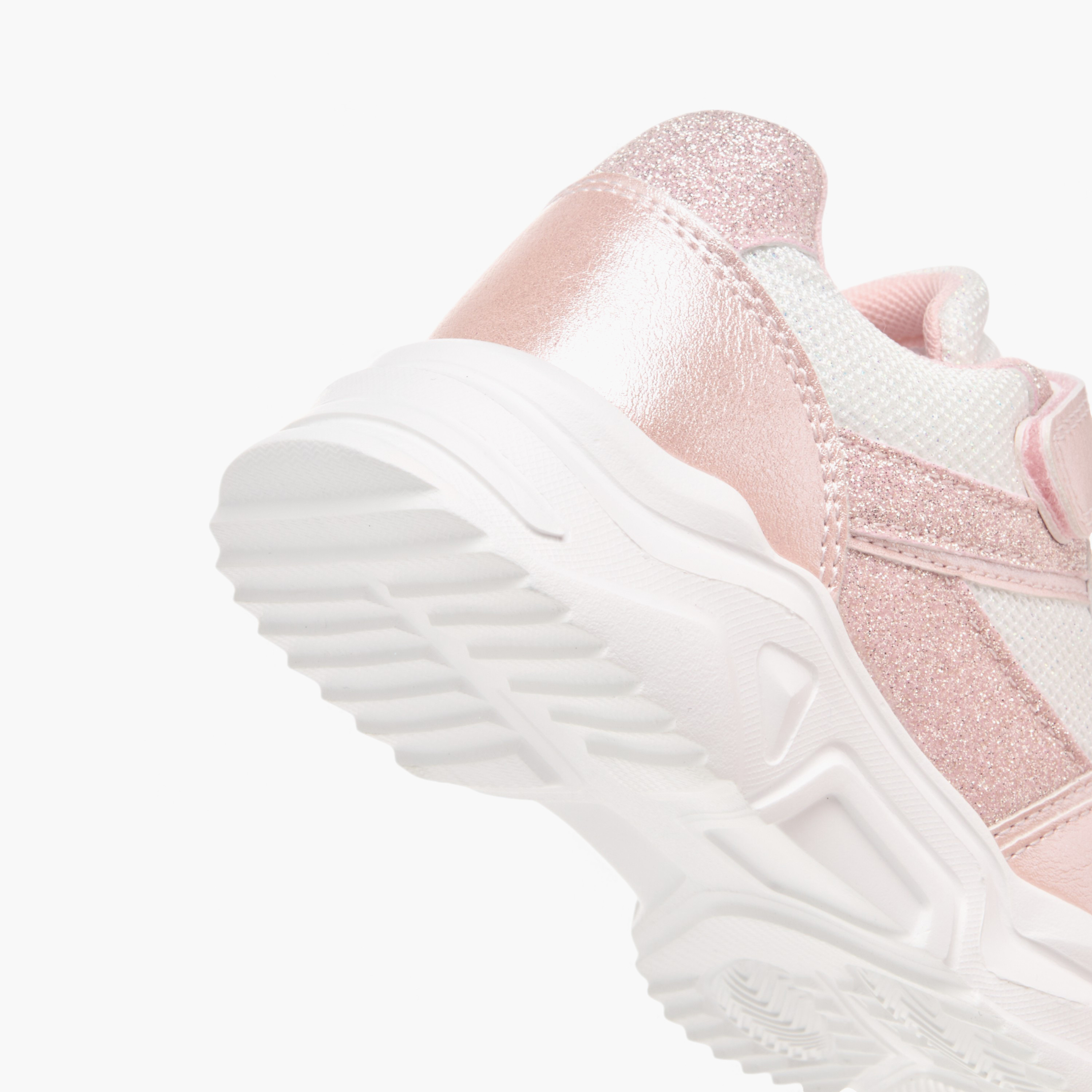 حذاء سنيكرز بكعب سميك وشريط إغلاق لاصق من جونيورز-girls-shoes-sneakers-image-4