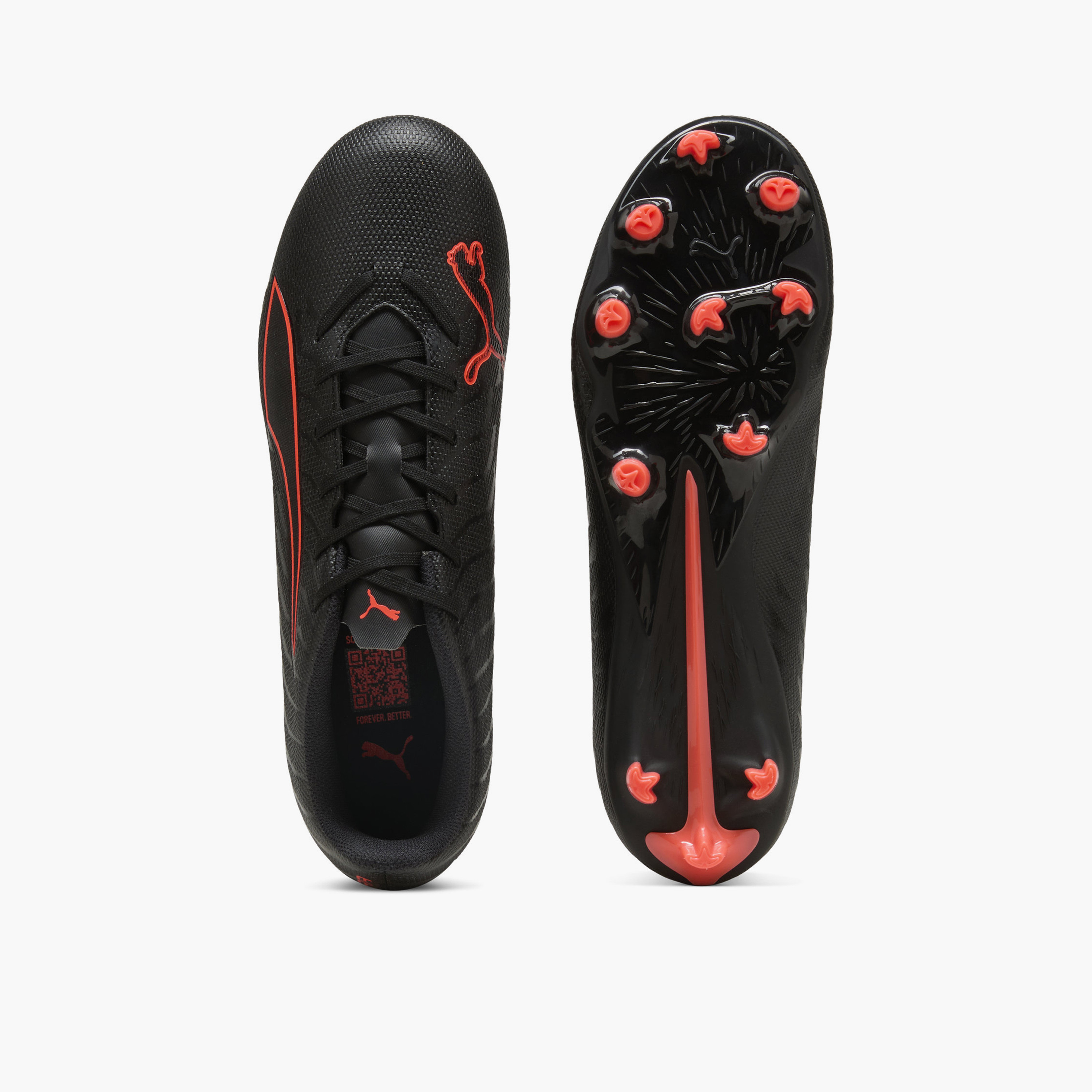 حذاء كرة قدم ألترا 6 بلاي إف جي/إيه جي برباط إغلاق للملاعب العشبية للرجال من بوما-sports-gear-football-shoes-firmground-image-4