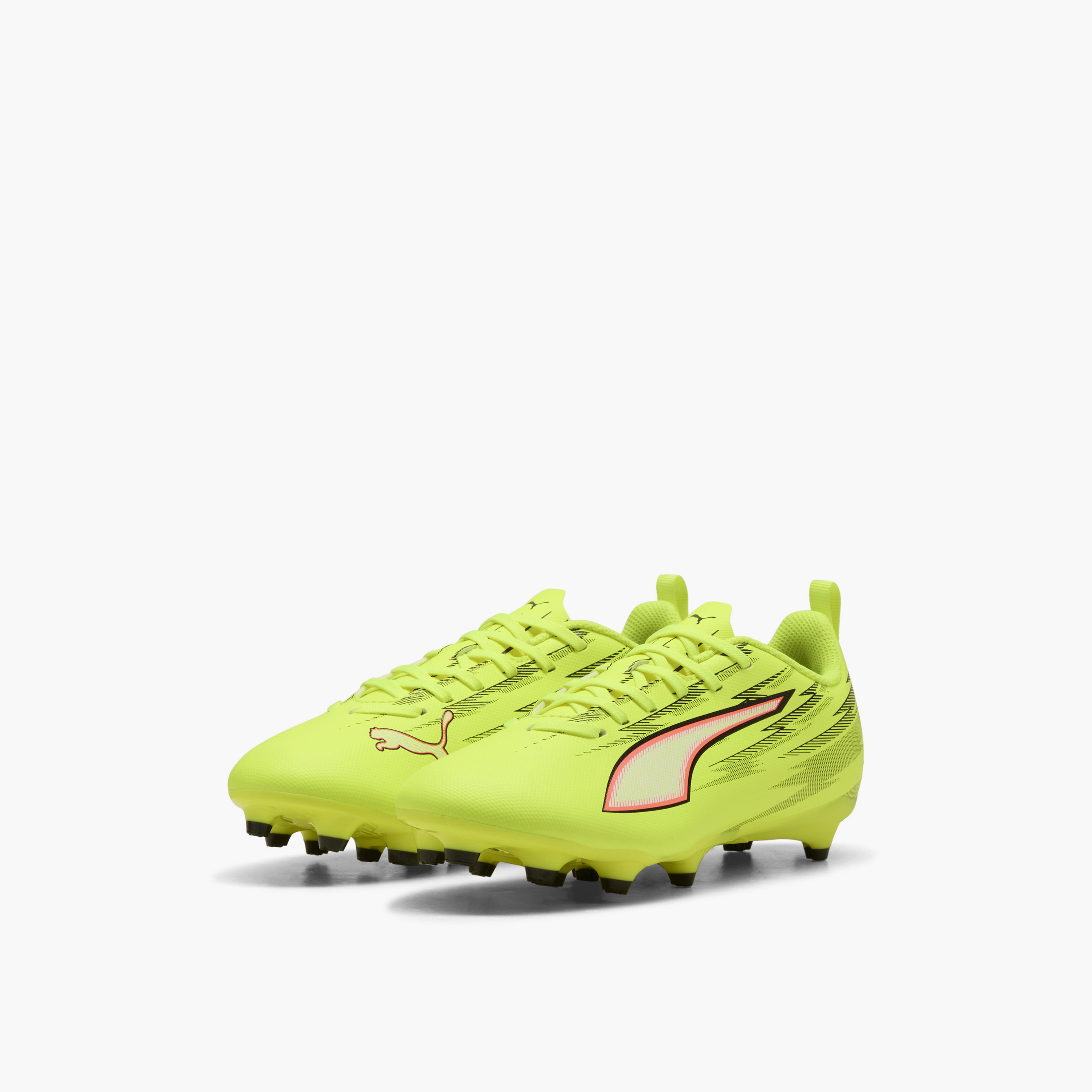 Puma Kids Ultra 6 Play FG/AG Lace-Up Football Firm Ground Shoes-sports-girls-shoes-image-1