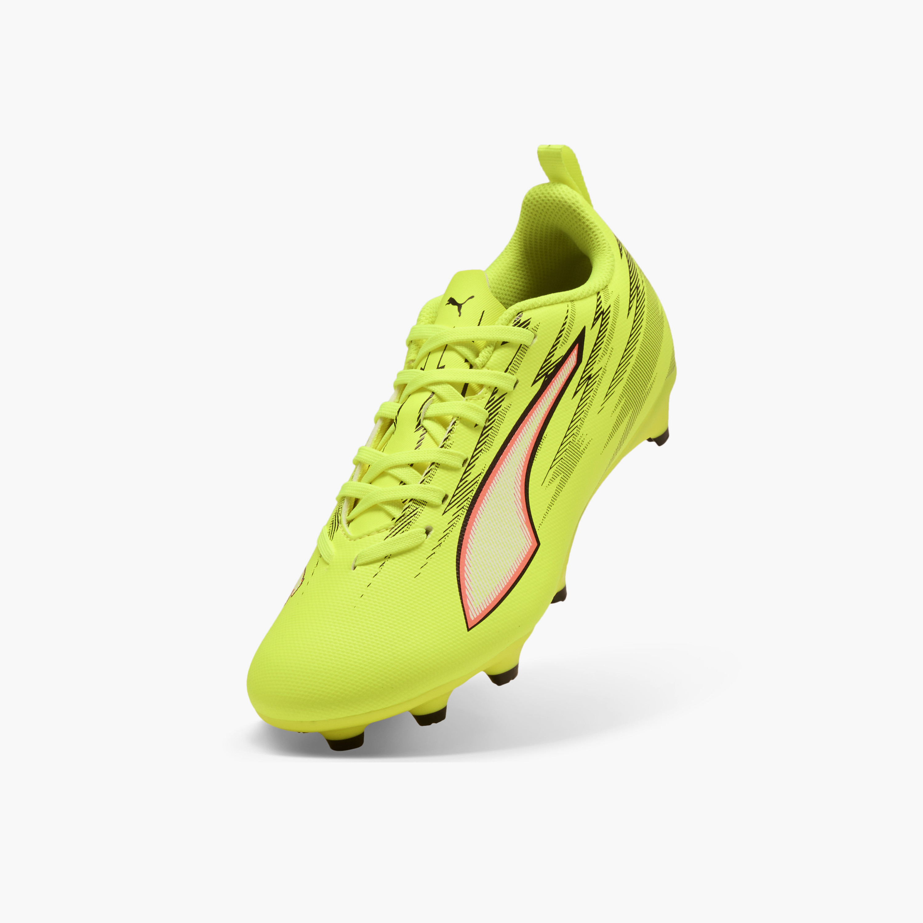 Puma Kids Ultra 6 Play FG/AG Lace-Up Football Firm Ground Shoes-sports-girls-shoes-image-5