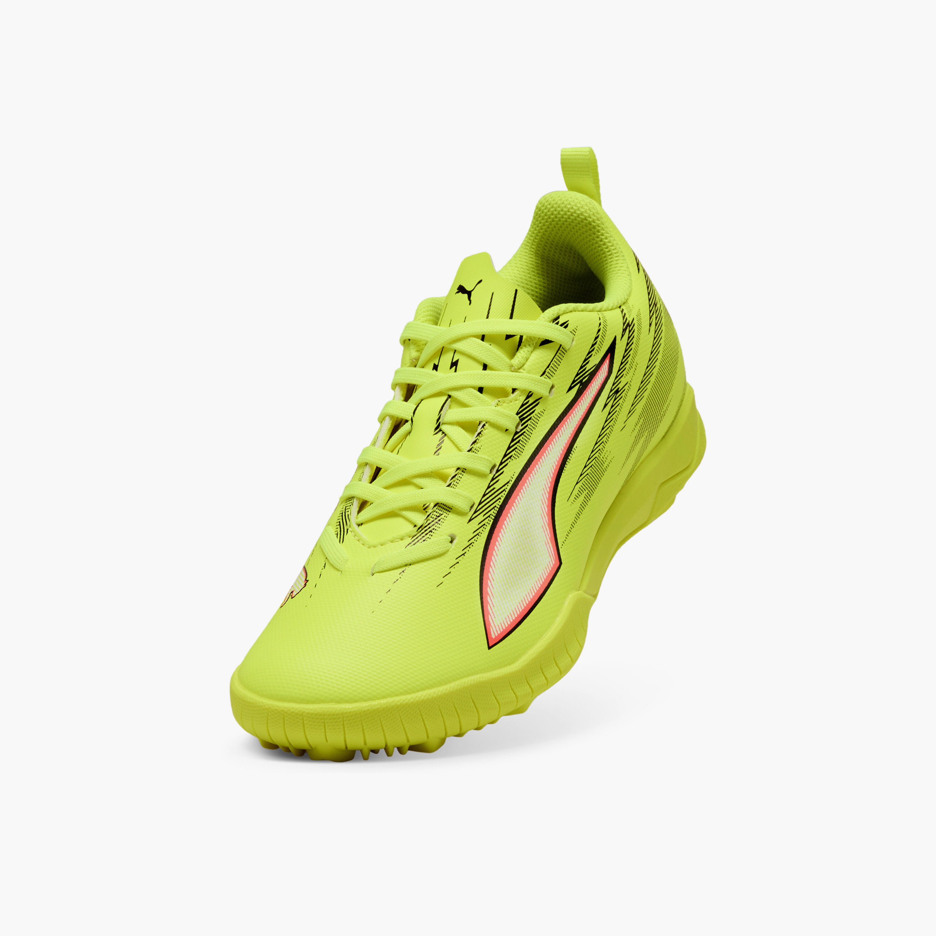 Puma Kids Ultra 6 Play TT Lace-Up Football Turf Shoes-sports-boys-shoes-image-5