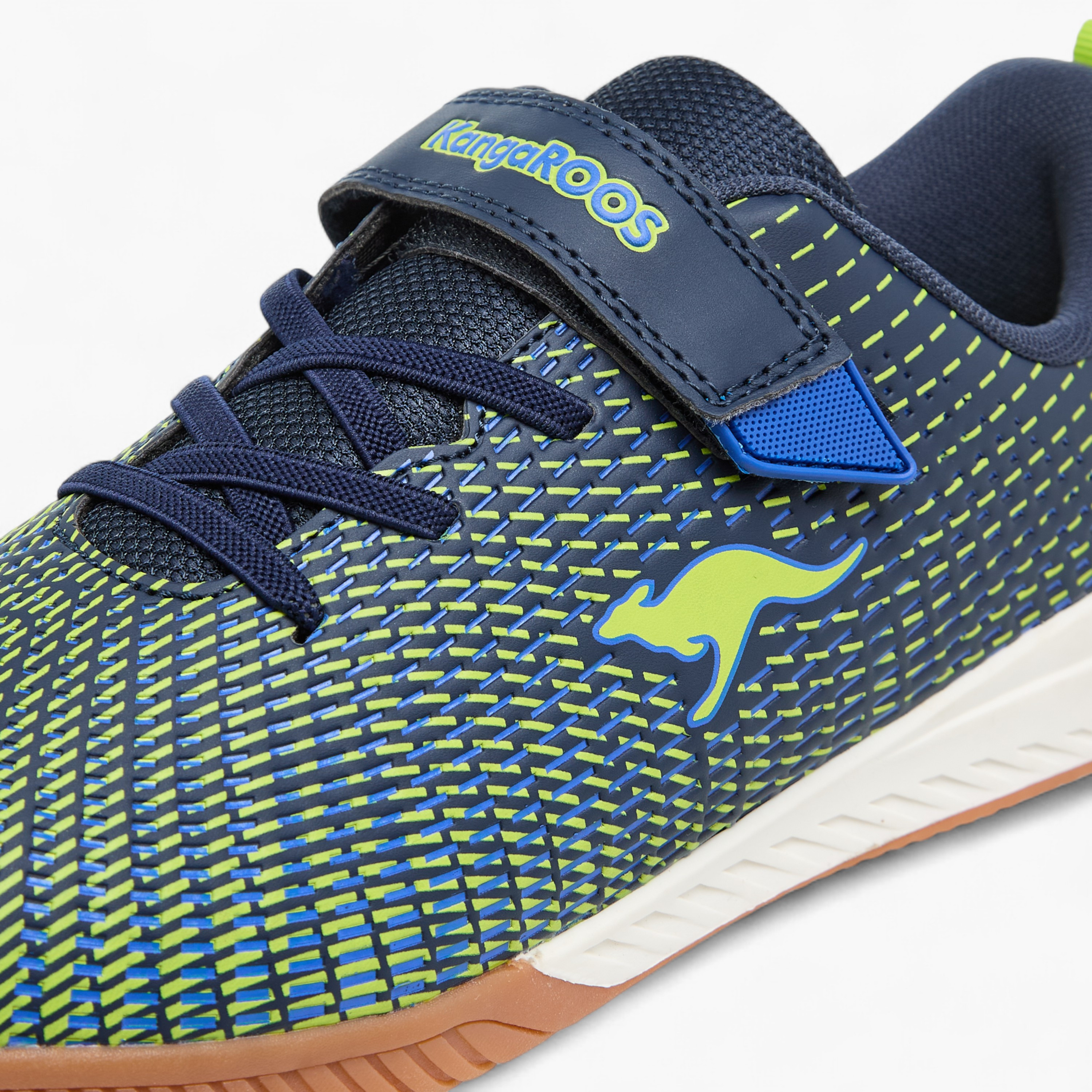 KangaROOS Women's Printed Sneakers with Hook and Loop Closure-women-shoes-sneakers-image-4