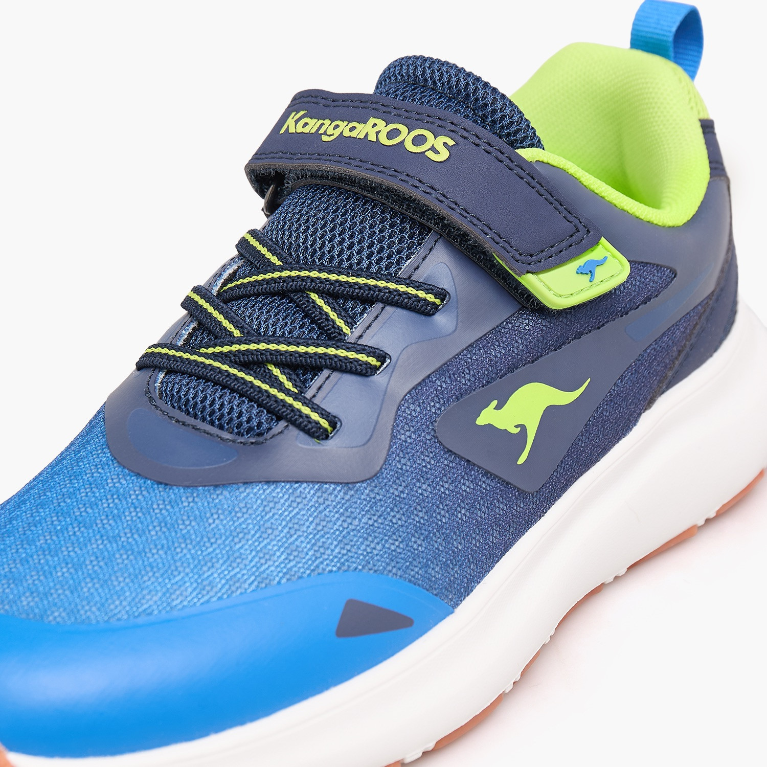 KangaROOS Boys Colourblock Hook & Loop Sports Shoes-boys-shoes-sneakers-image-4