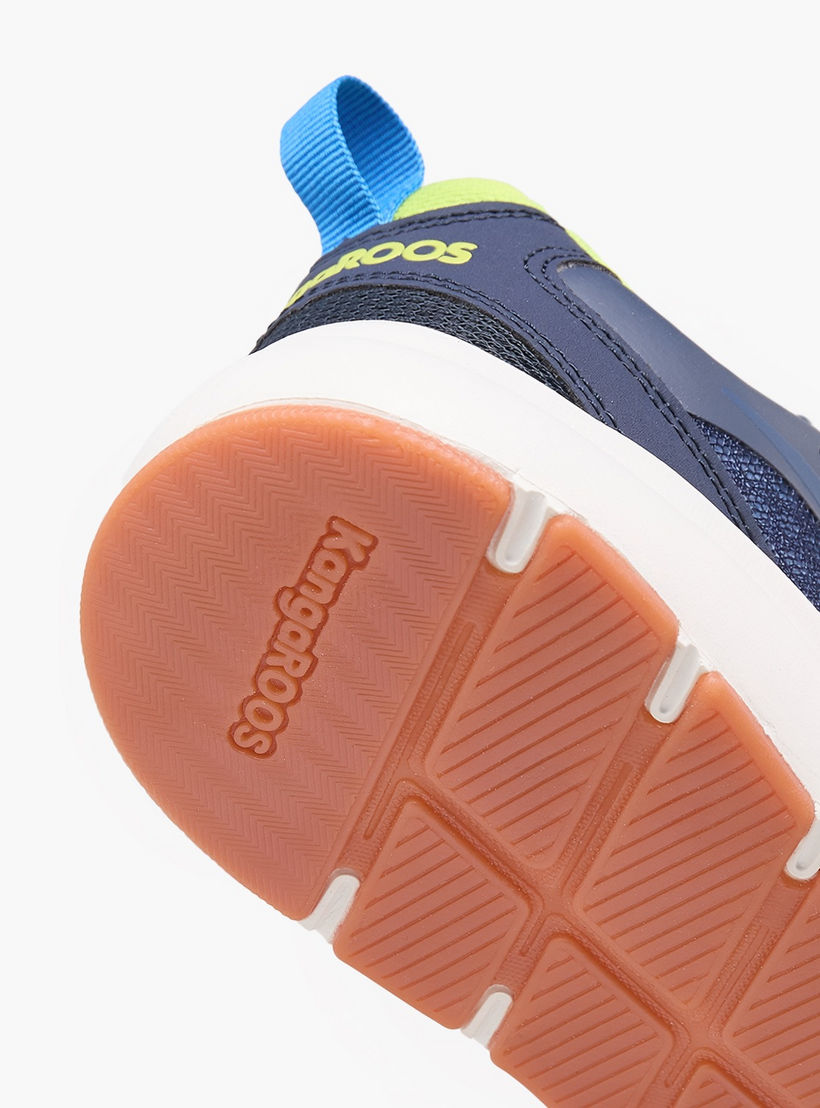 KangaROOS Boys Colourblock Hook & Loop Sports Shoes-boys-shoes-sneakers-image-5