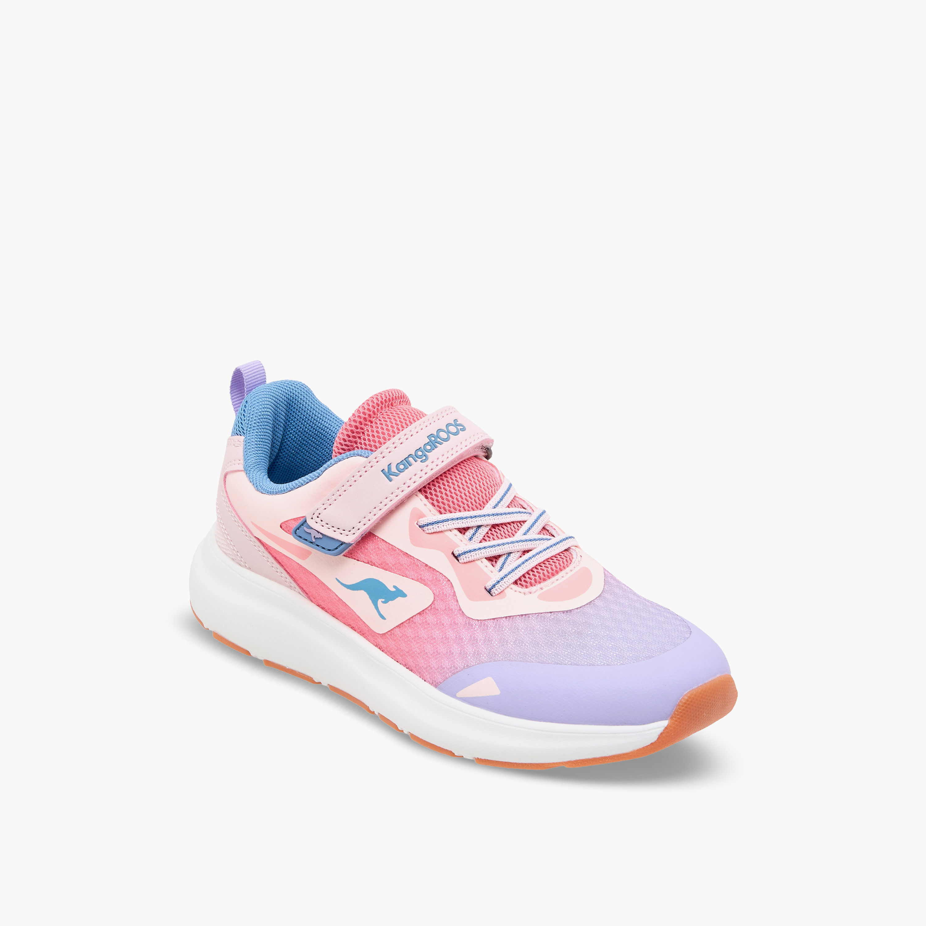 KangaROOS Girls Hook & Loop Sports Shoes-girls-shoes-sports-image-2